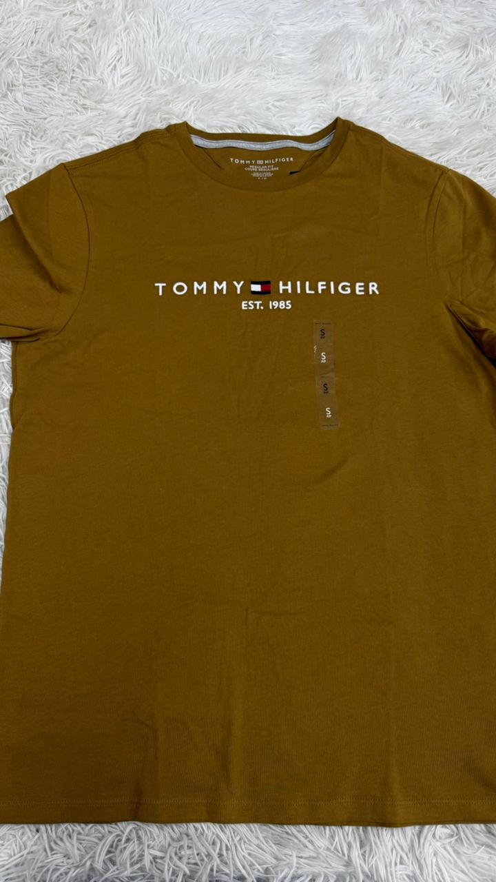 Playera mostaza S Tommy hilfiger