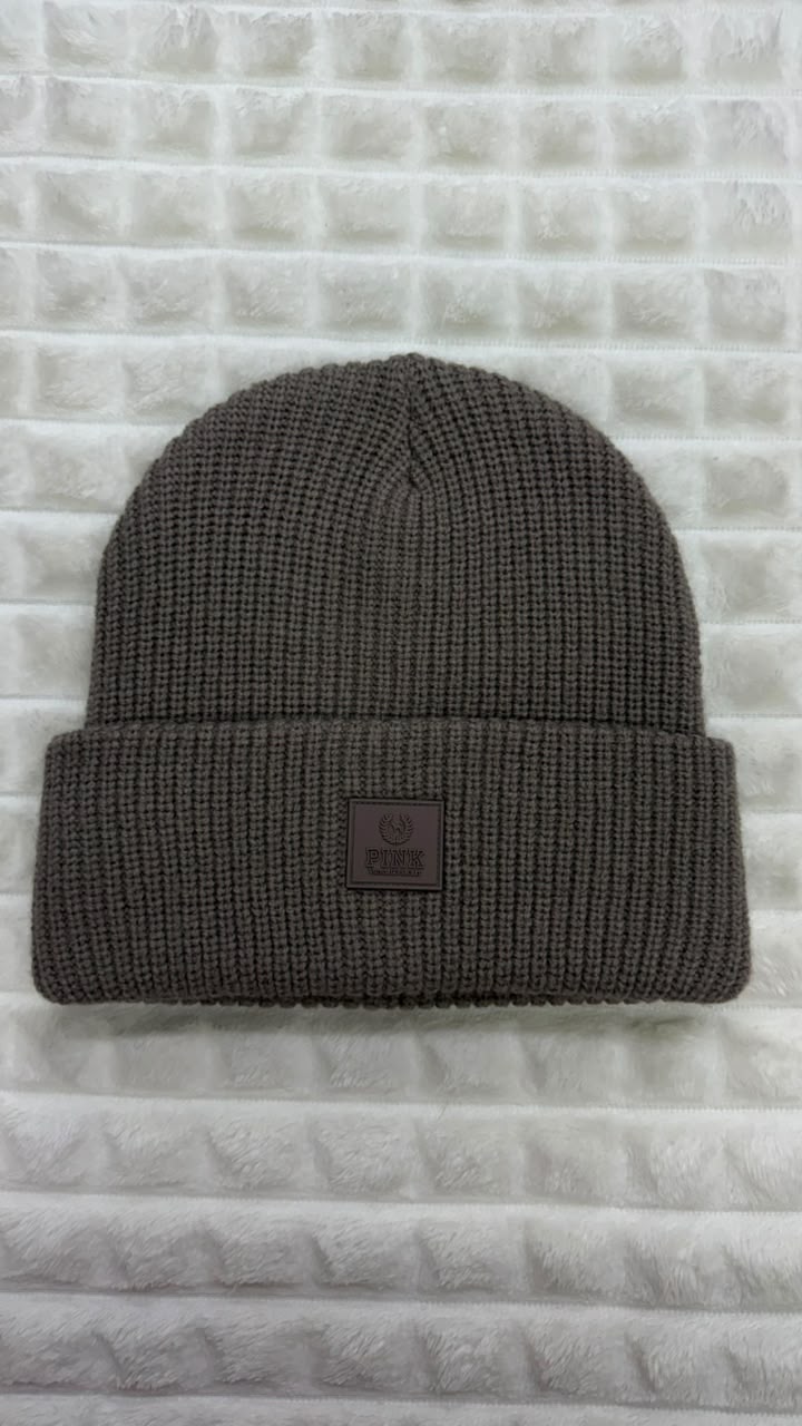 Gorro gris Pink