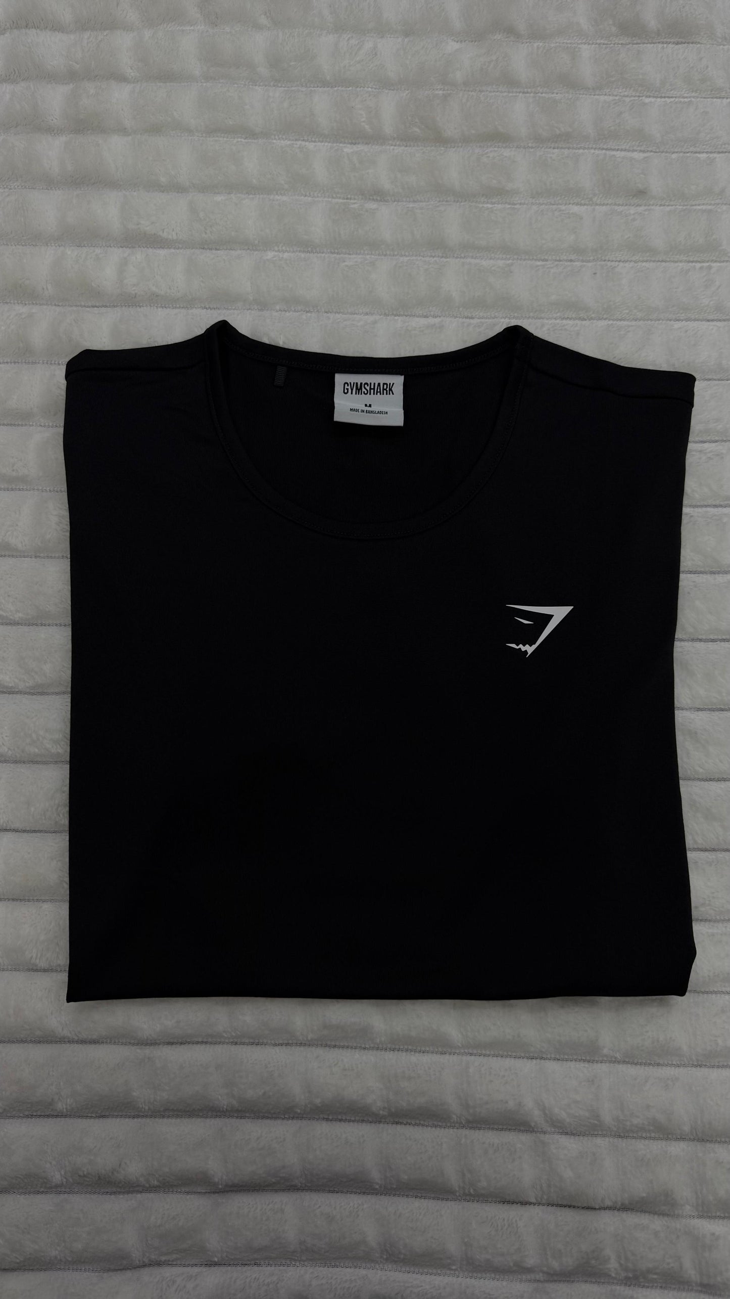 Playera negra M Gymshark