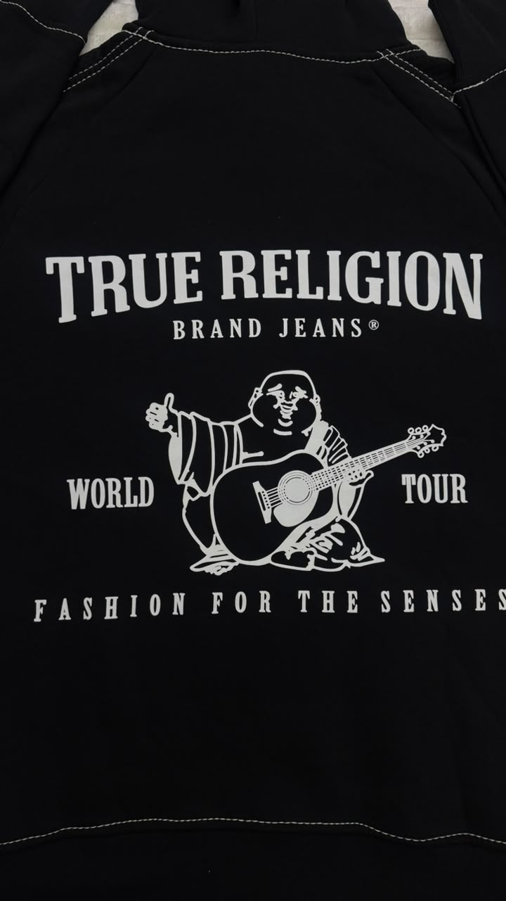 Sudadera negra M True religion