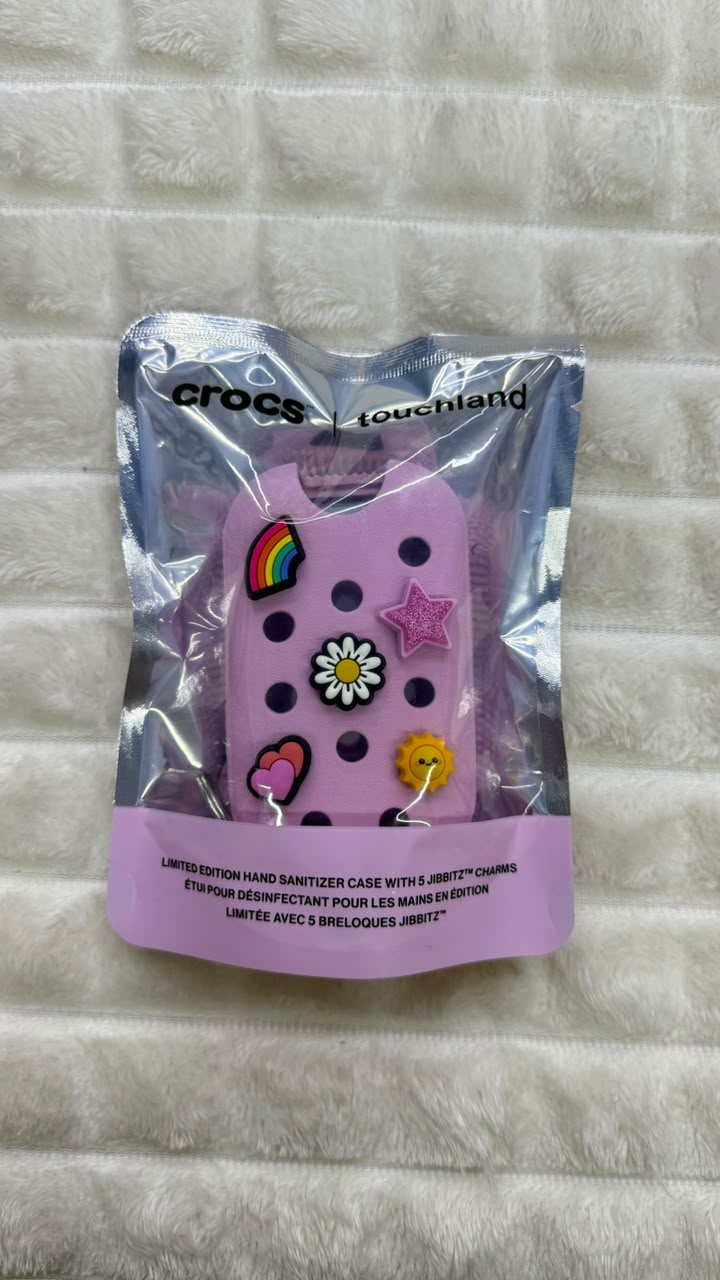 Funda rosa Touchland x Crocs
