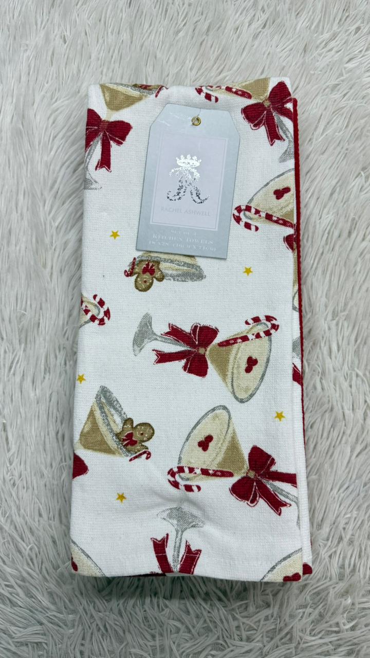 Paquete 3 toallas campanas