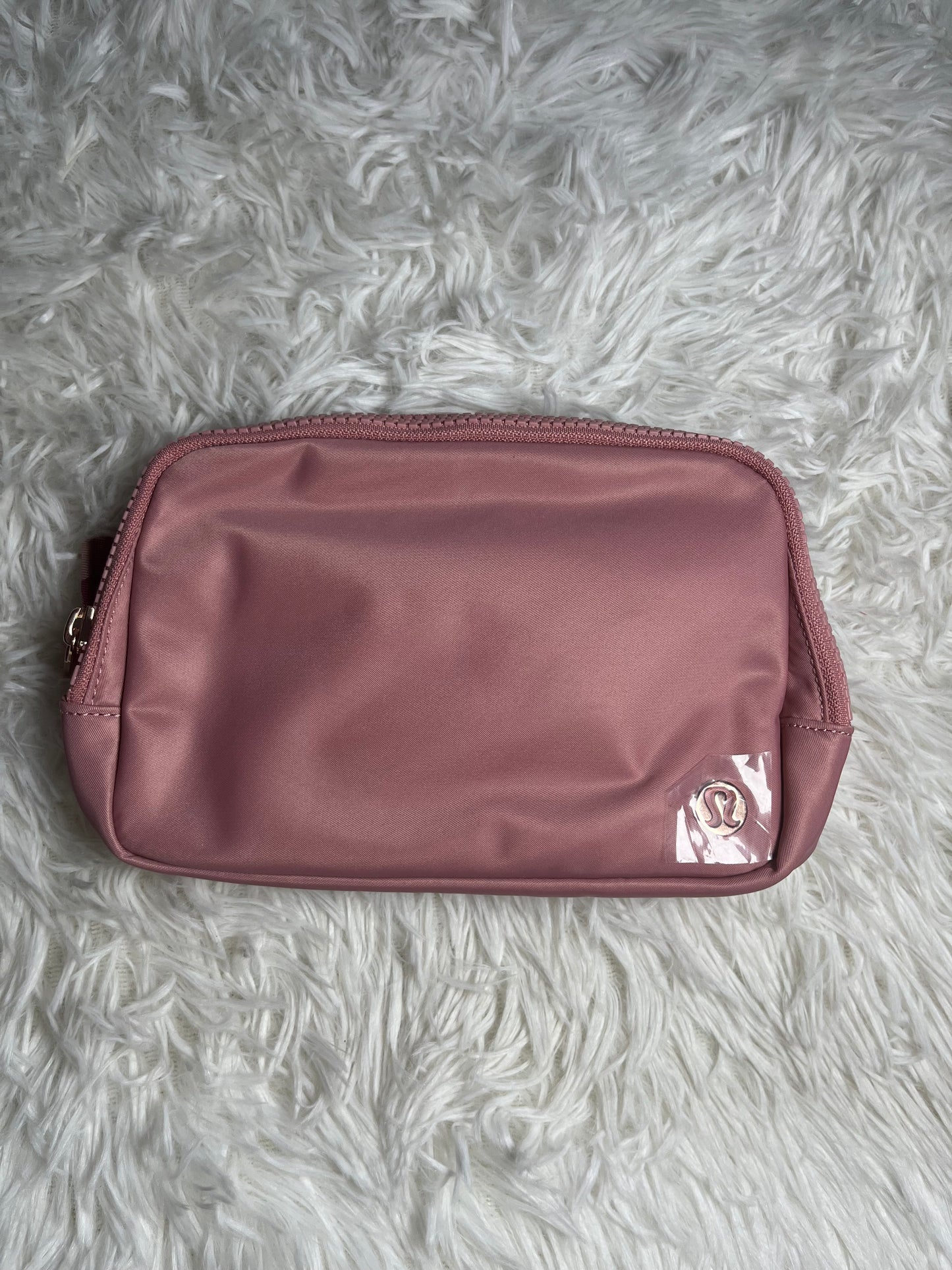 Cangurera palo de rosa Lululemon