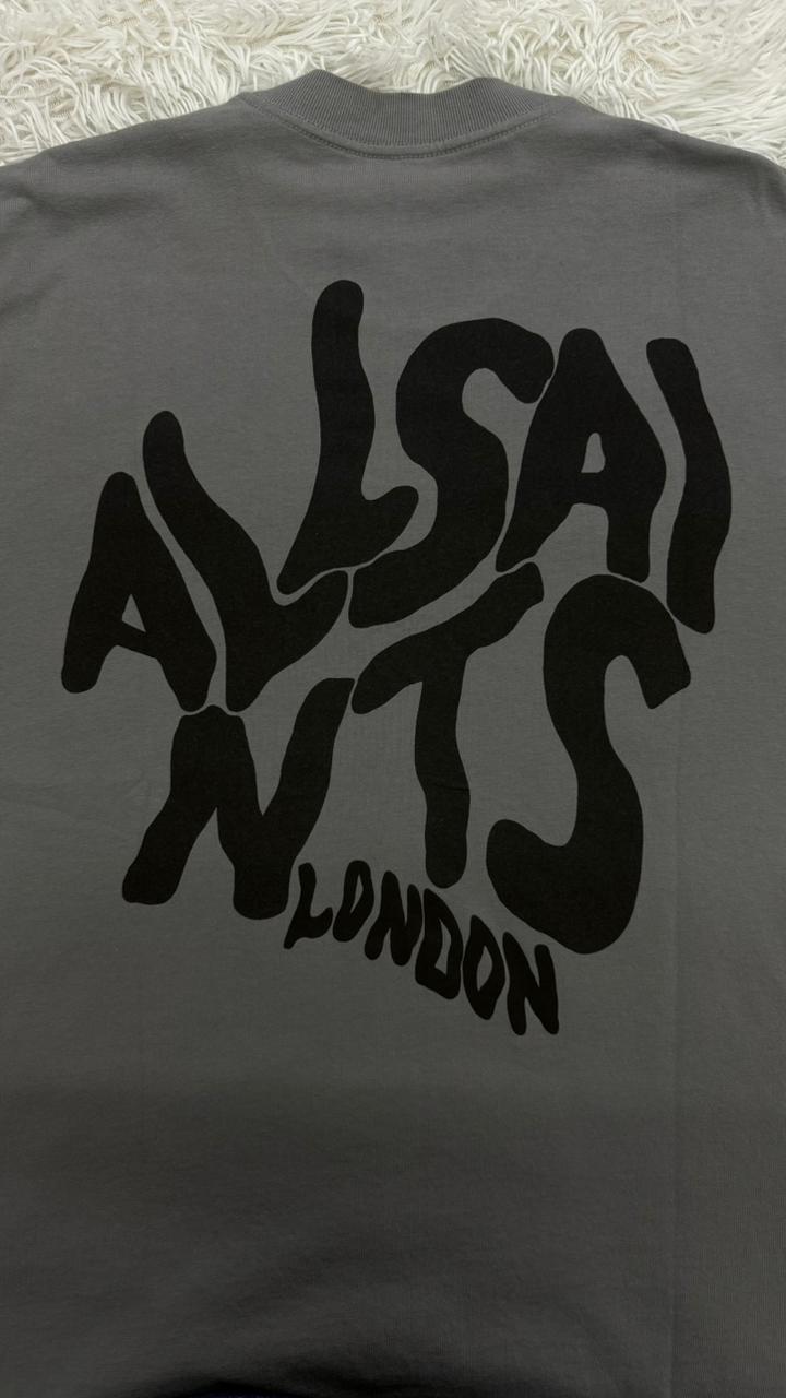 Playera gris S All saints
