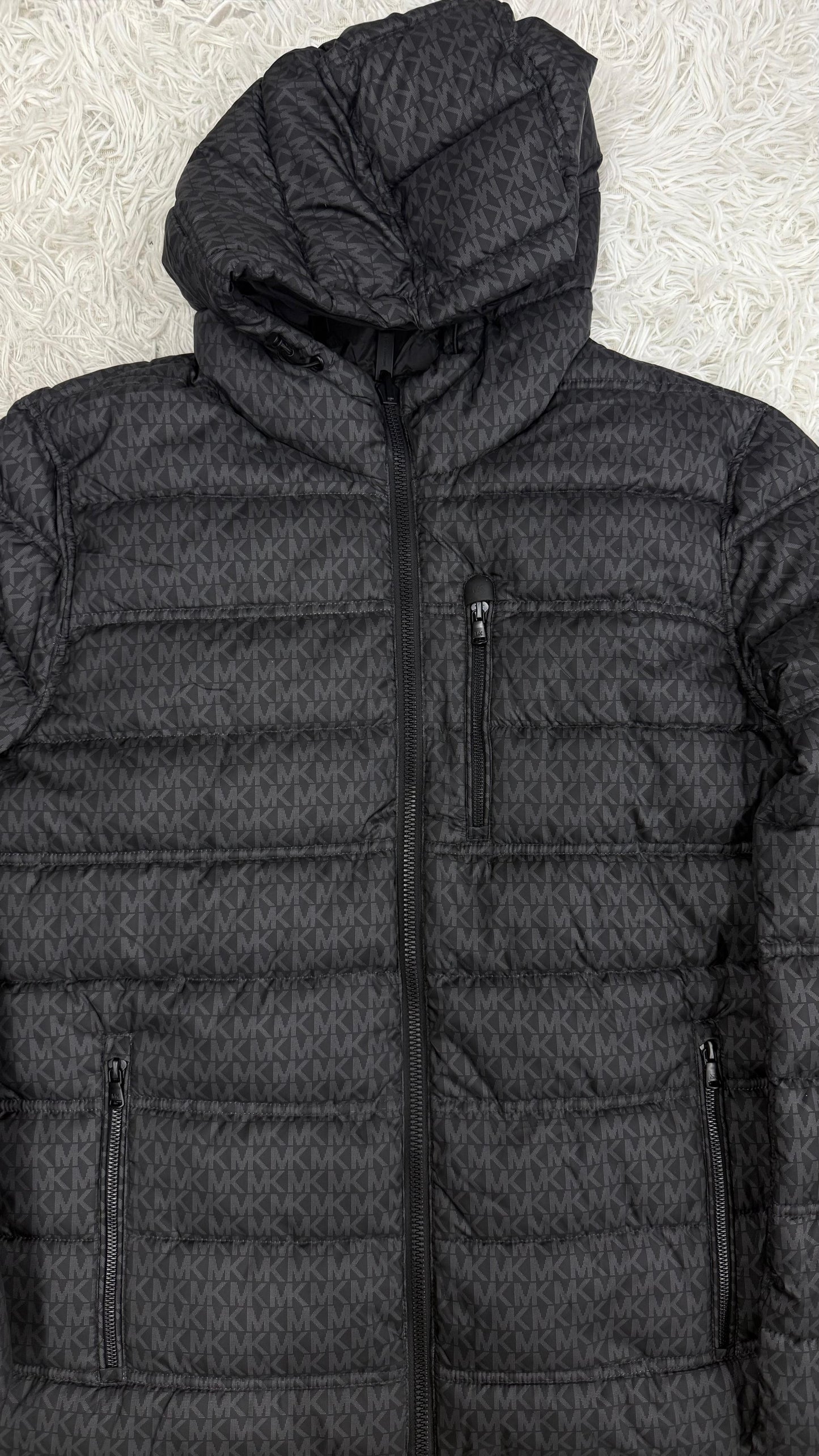 Chamarra negra M Michael kors