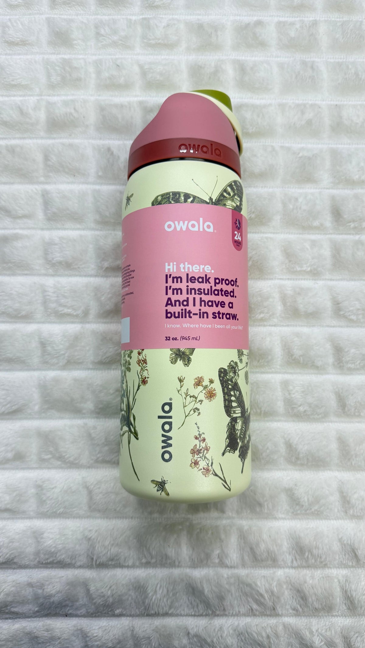Owala flores y mariposas 945ml