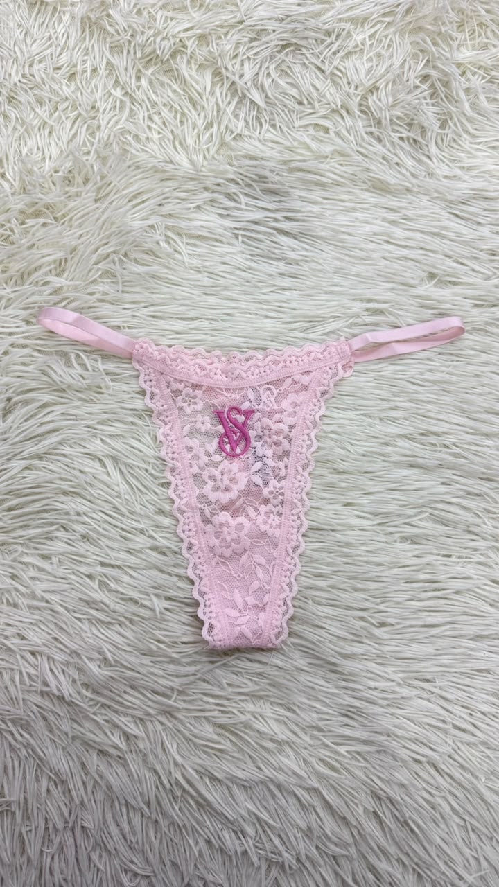 Thong rosa XS Victoria secret