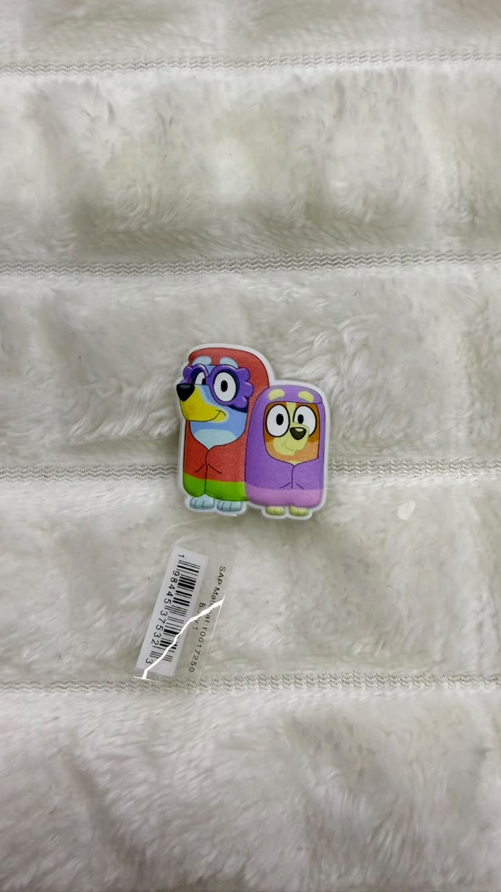 Charm Bluey y Bingo Crocs