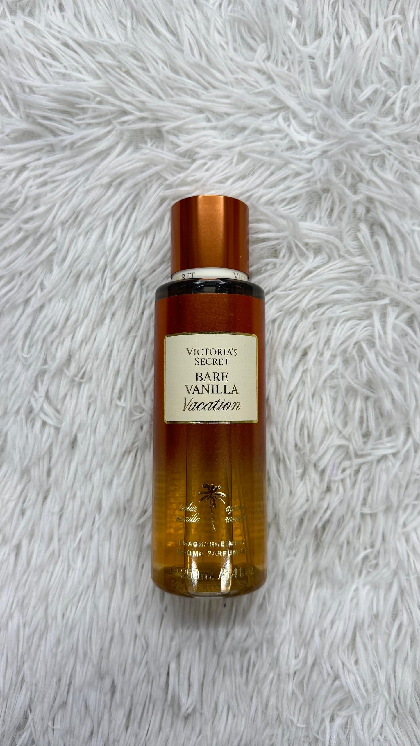 Body mist Bare vanilla vacation Victoria secret