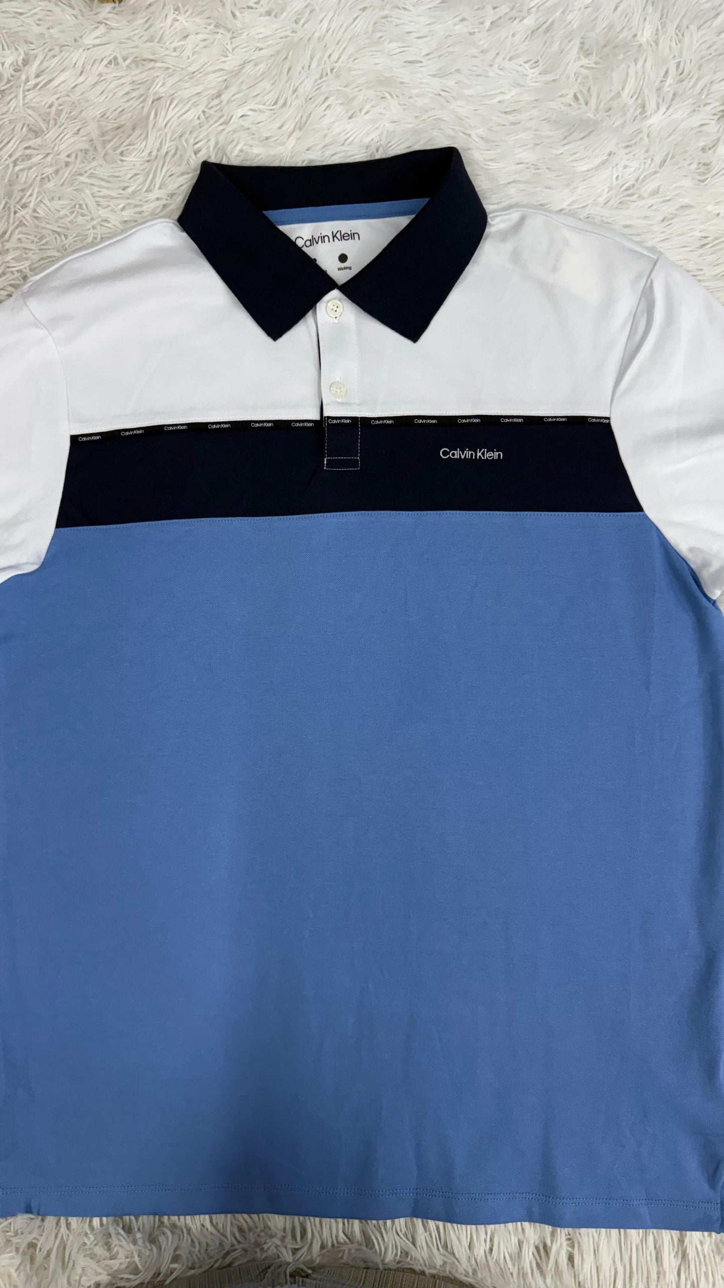 Polo azul M Calvin klein