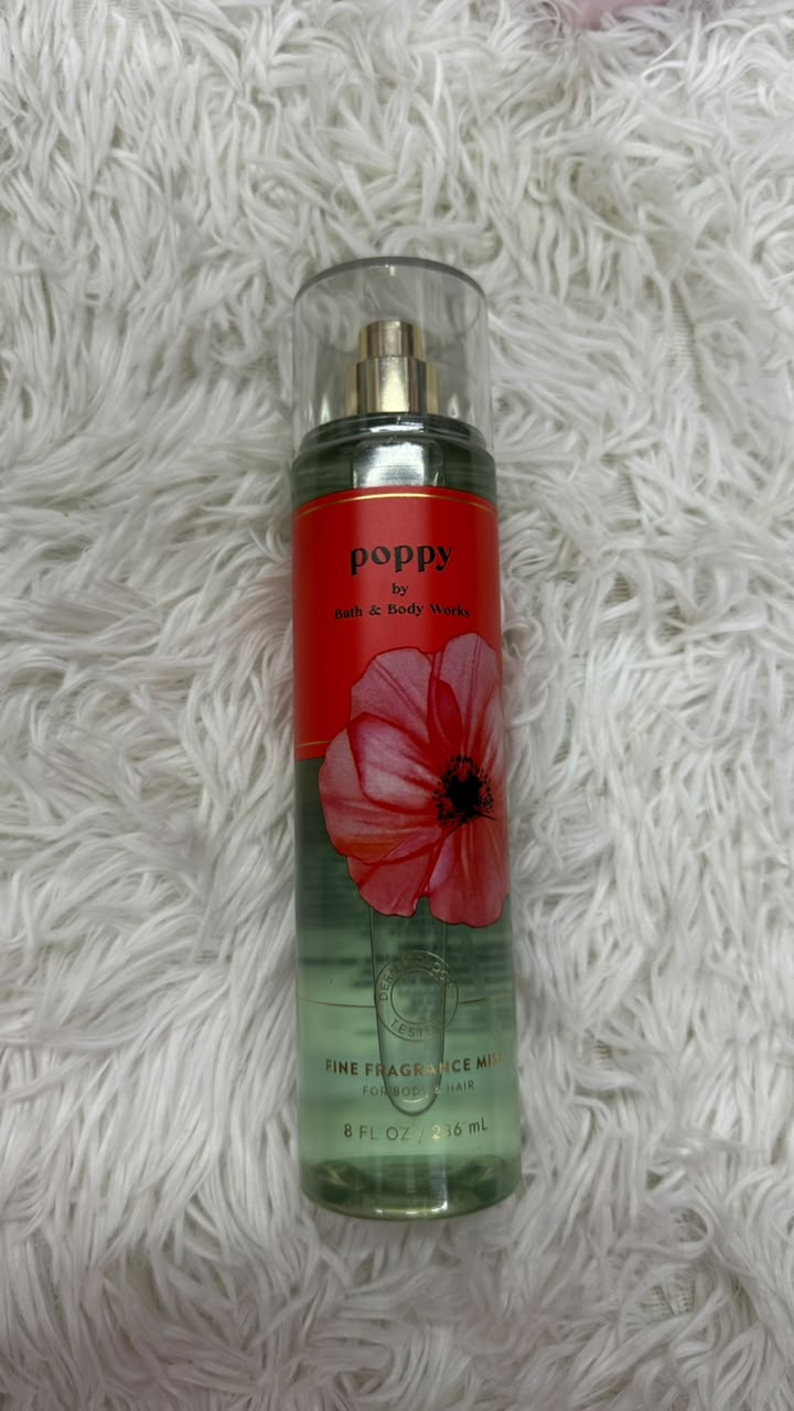 Body mist Poppy Bath & body works