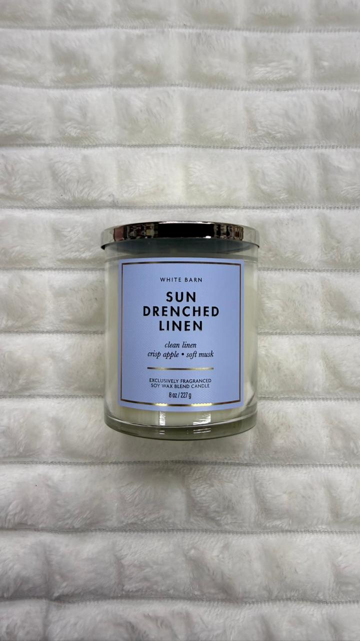 Vela Sun drenched linen Bath & body works