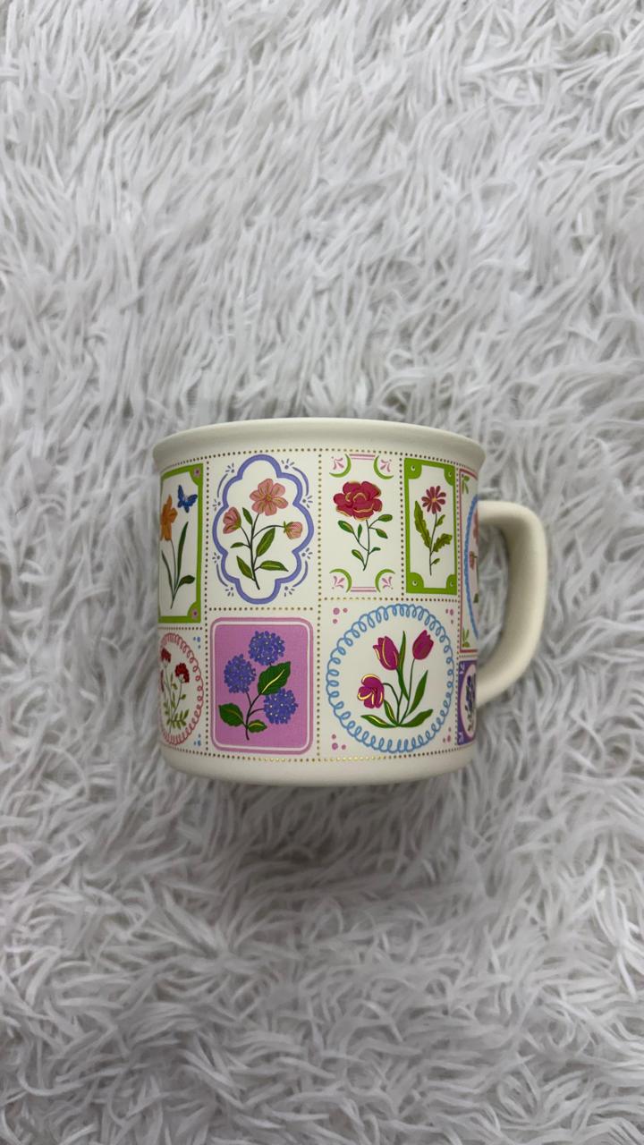 Taza flores