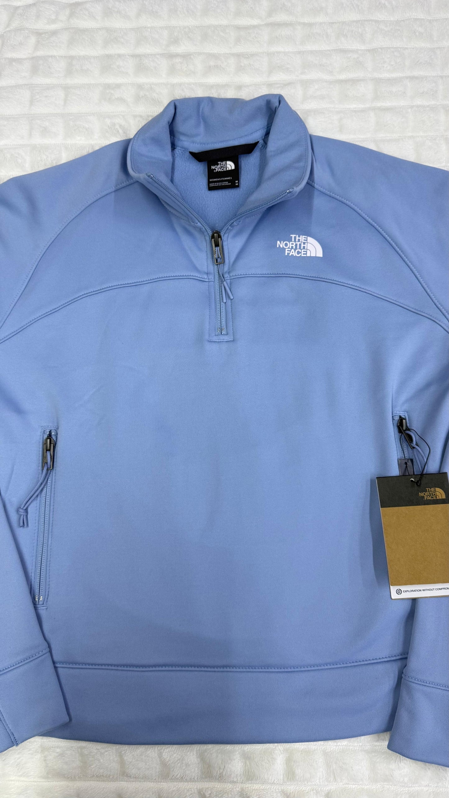 Sudadera azul M North face