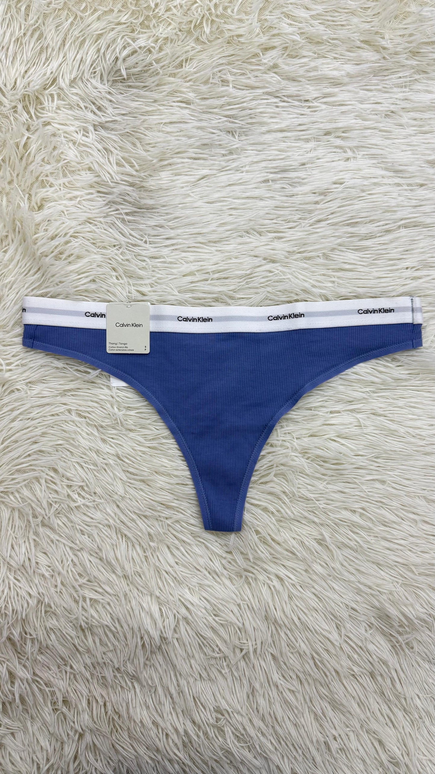 Thong azul S Calvin klein