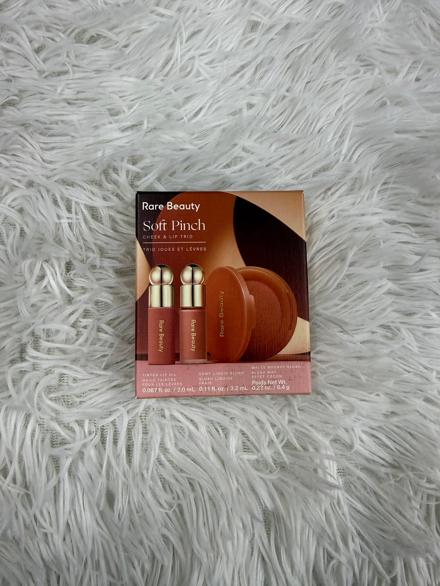 Soft pinch Cheek & lip trio Rare beauty