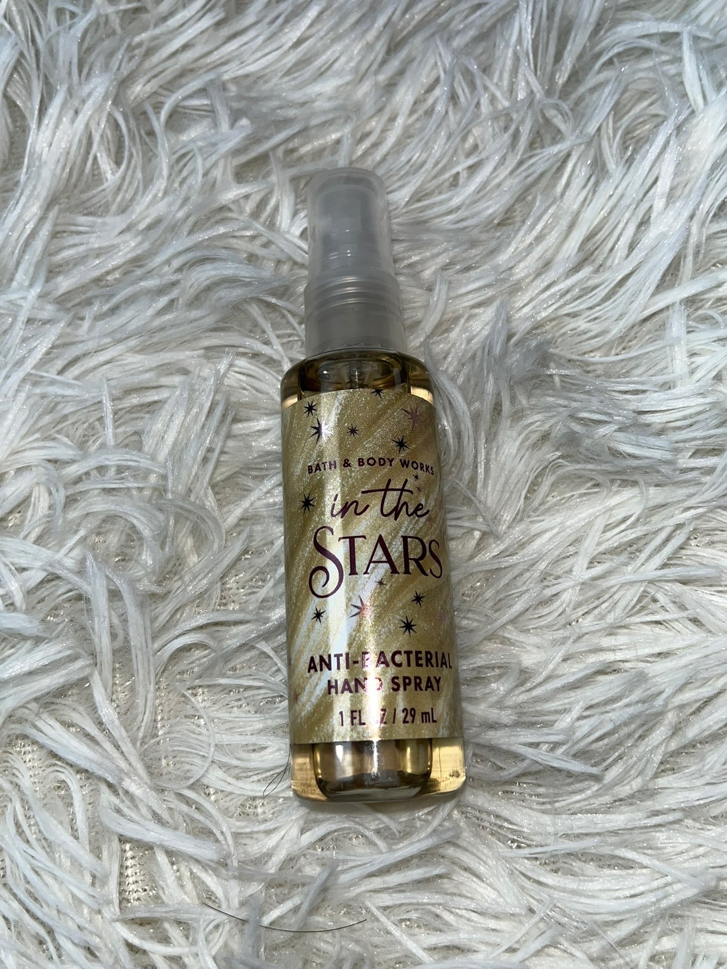Antibacterial spray in the stars Bath & Body Works