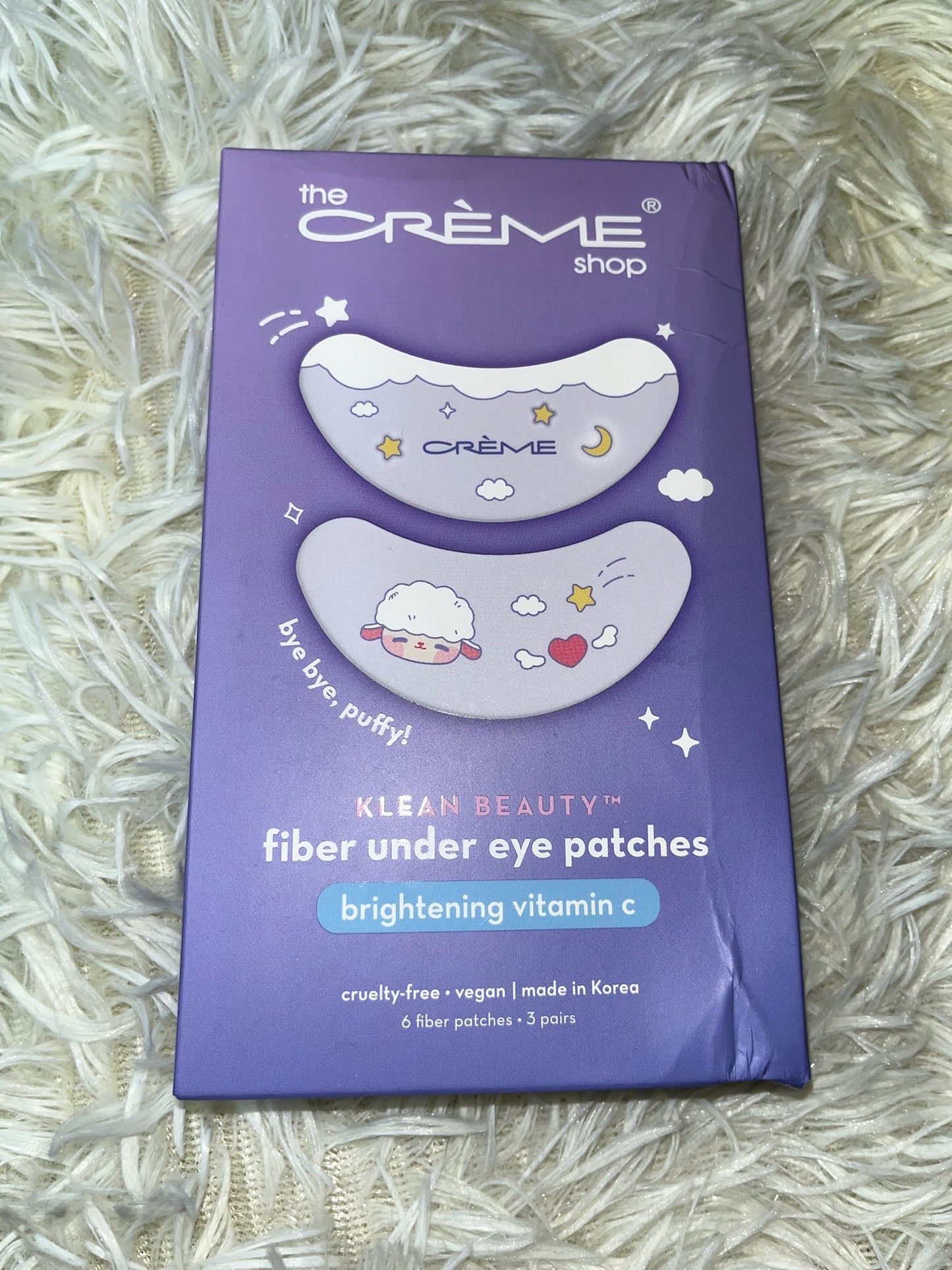 Fiber under eye patches the creme shop