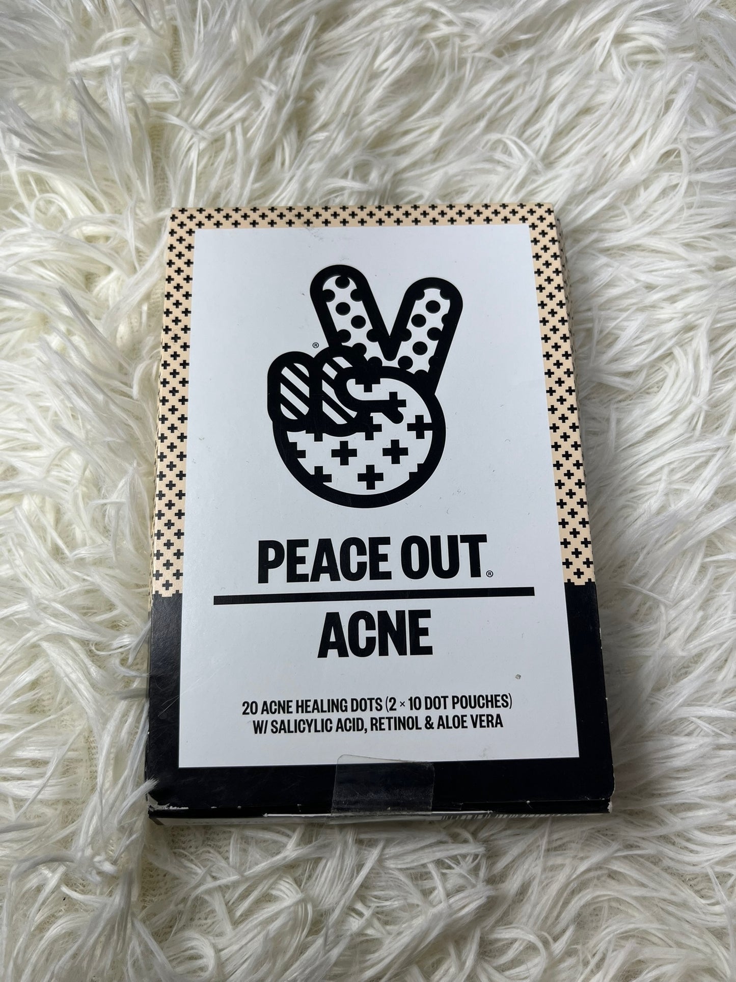 Peace out acne