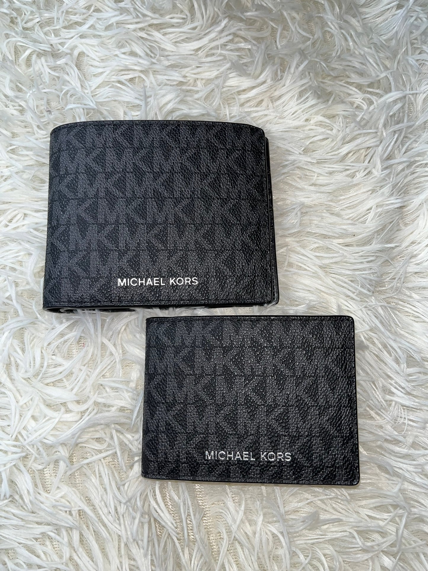 Cartera y tarjetero negro Michael Kors