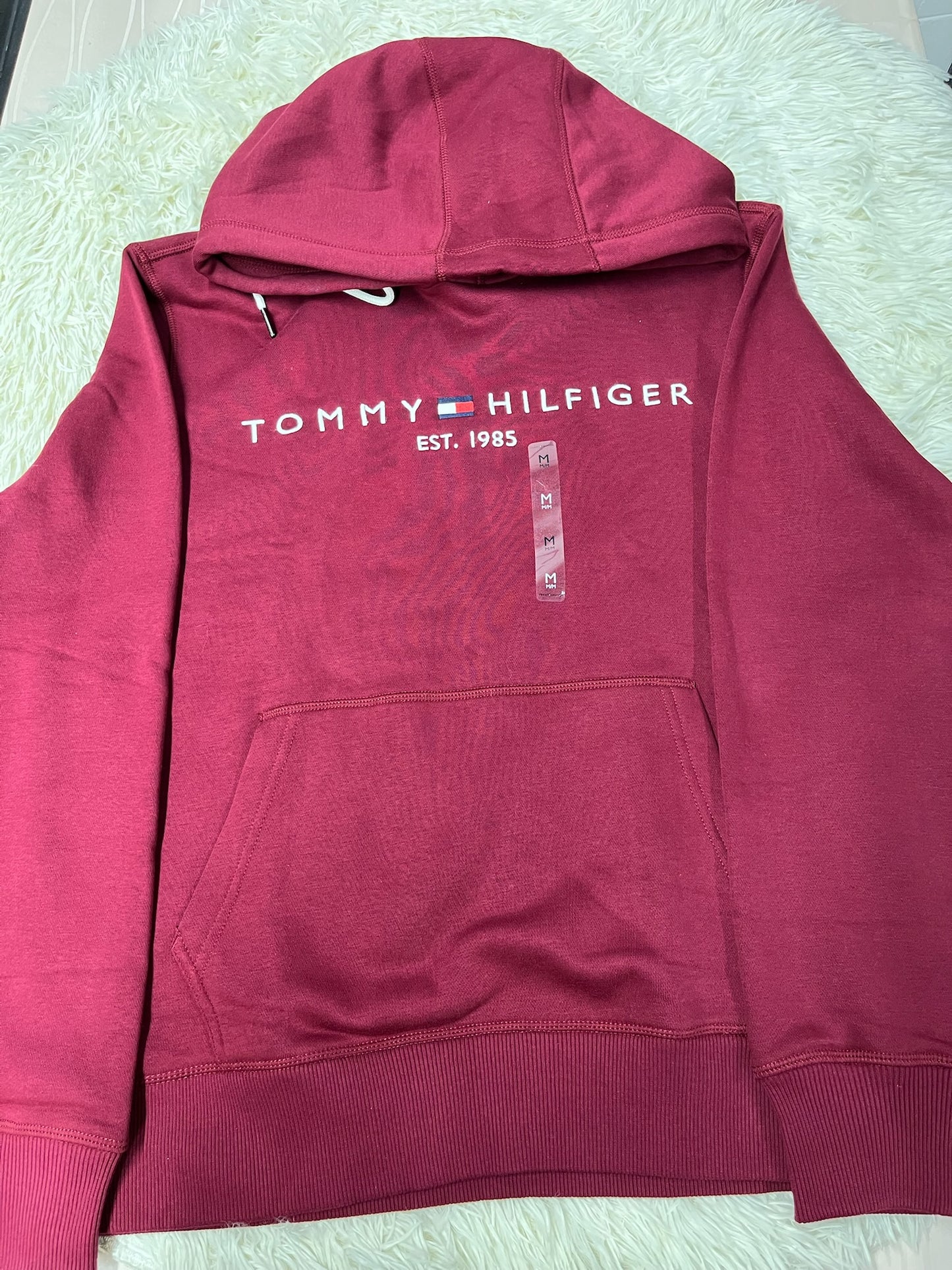 Sudadera vino M Tommy Hilfiger
