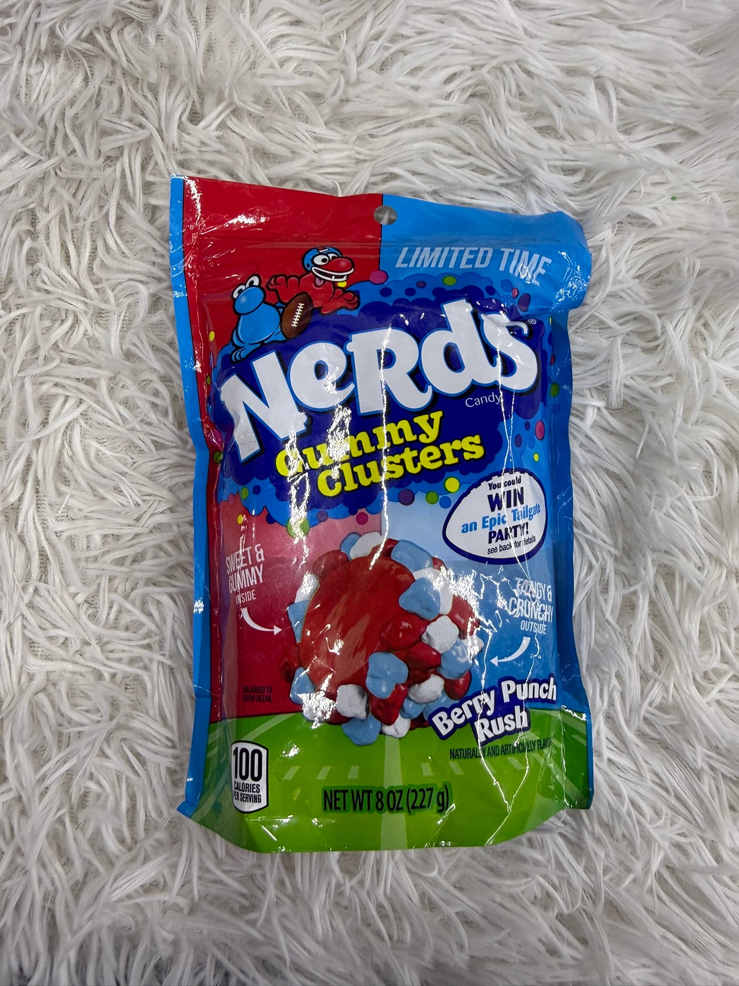 Gummy clusters Nerds