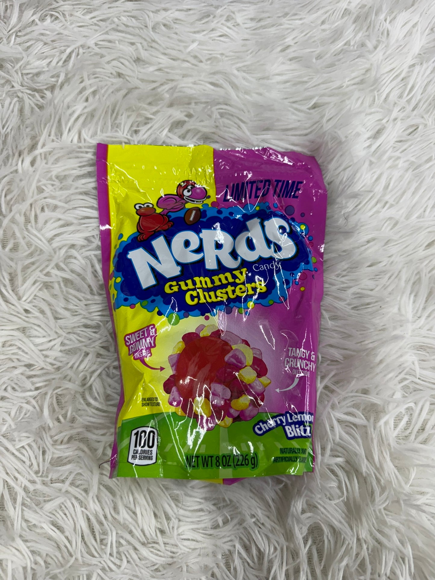 Gummy clusters Nerds