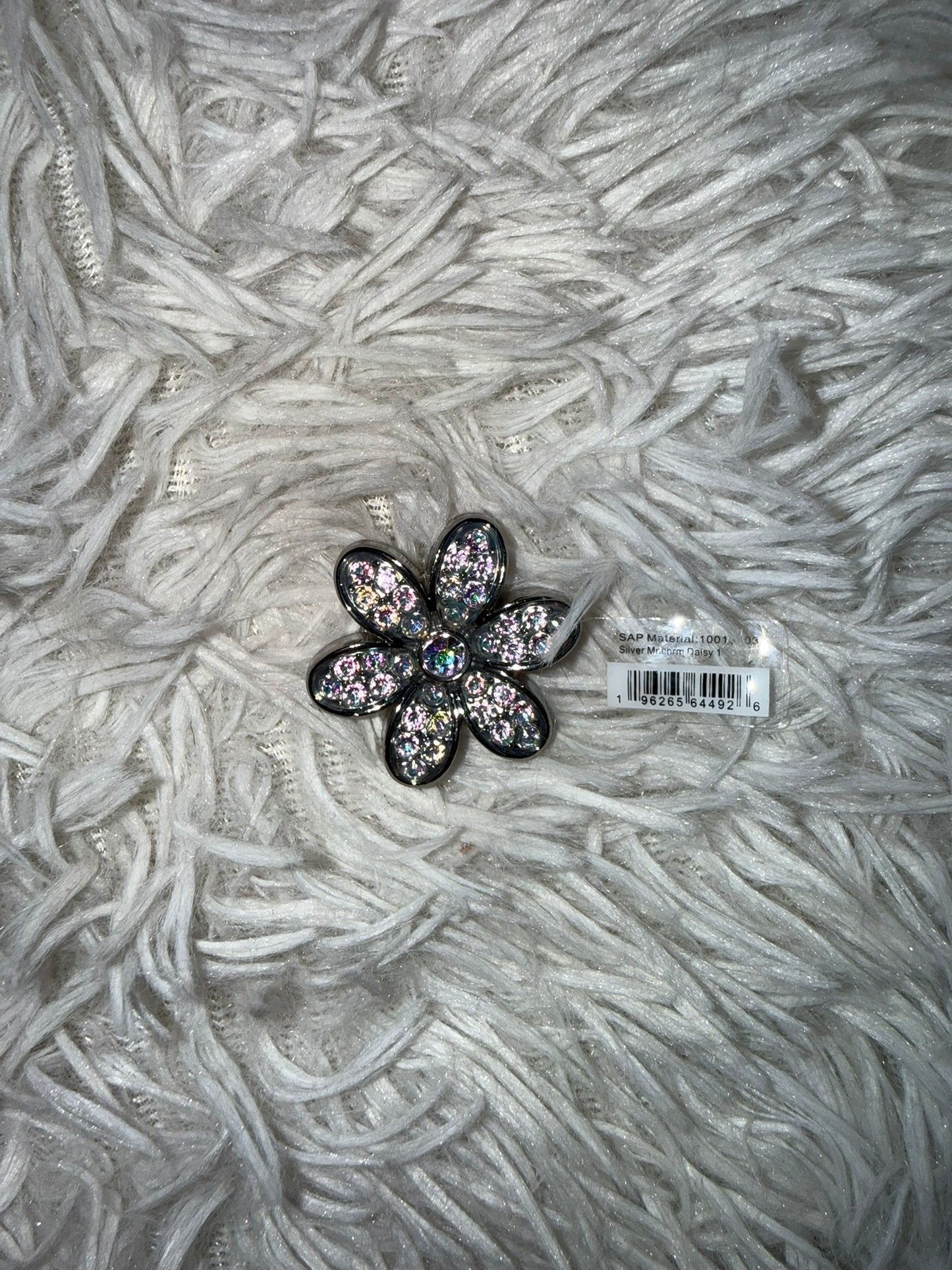 Charm Flor metalica Crocs