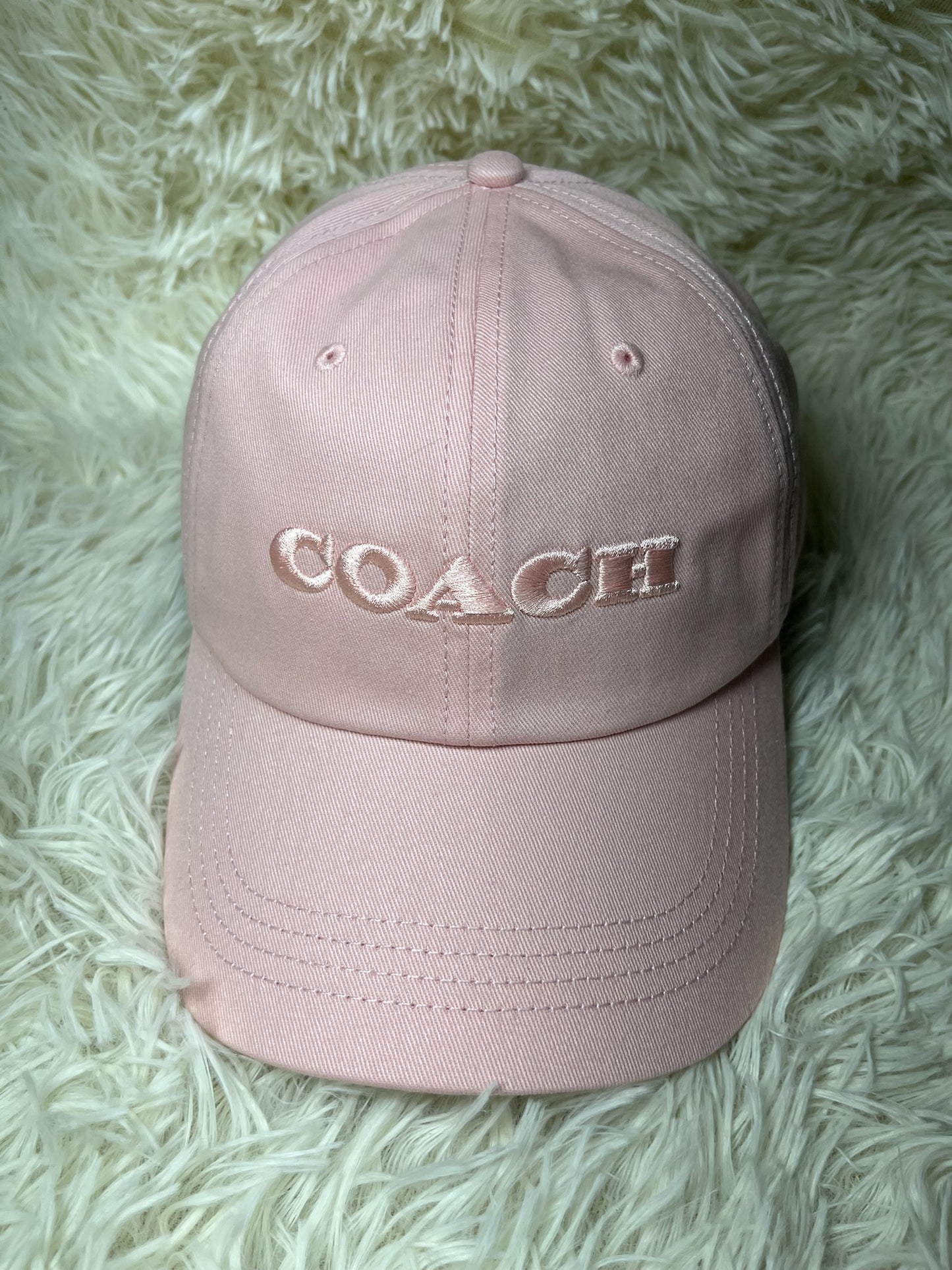 Gorra rosa Coach