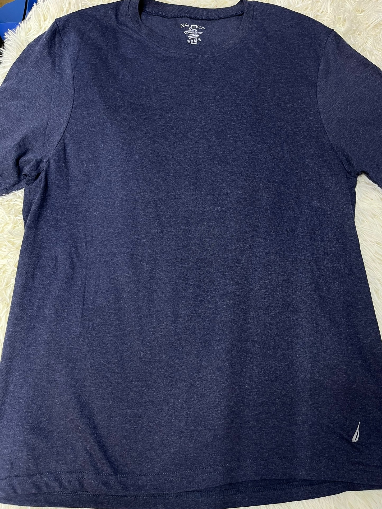Playera azul L Nautica