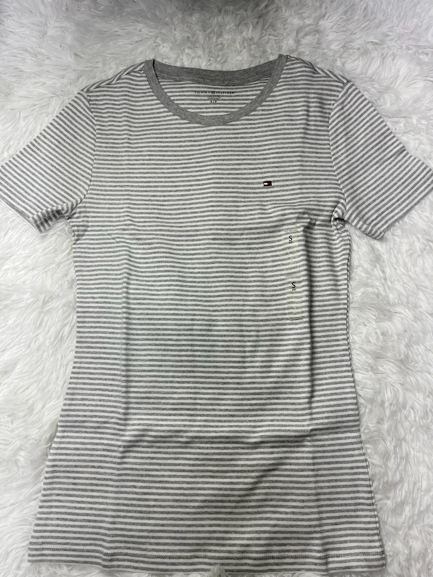 Playera gris S Tommy Hilfiger