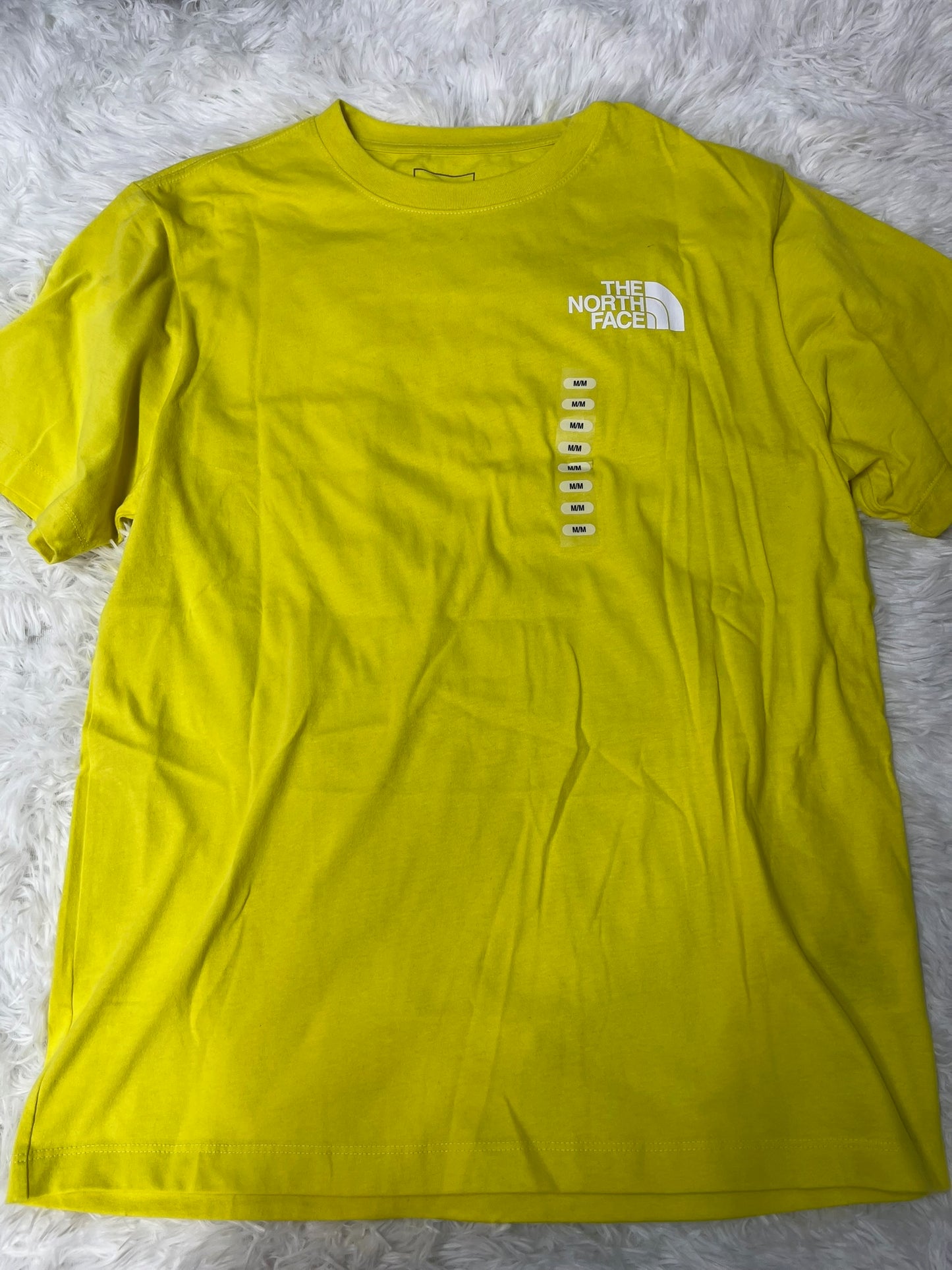 Playera amarilla M North Face