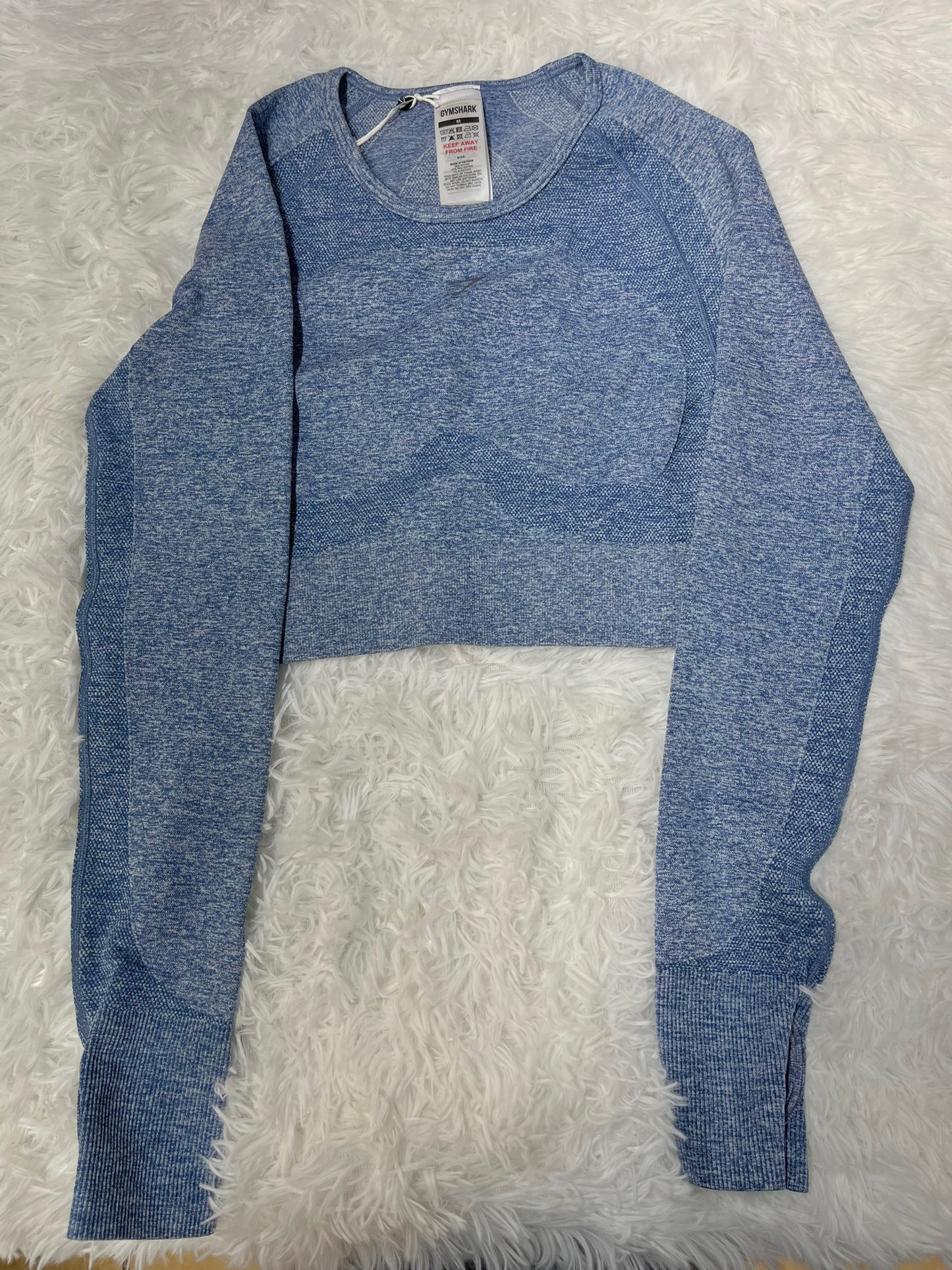 Body fit azul M Gymshark