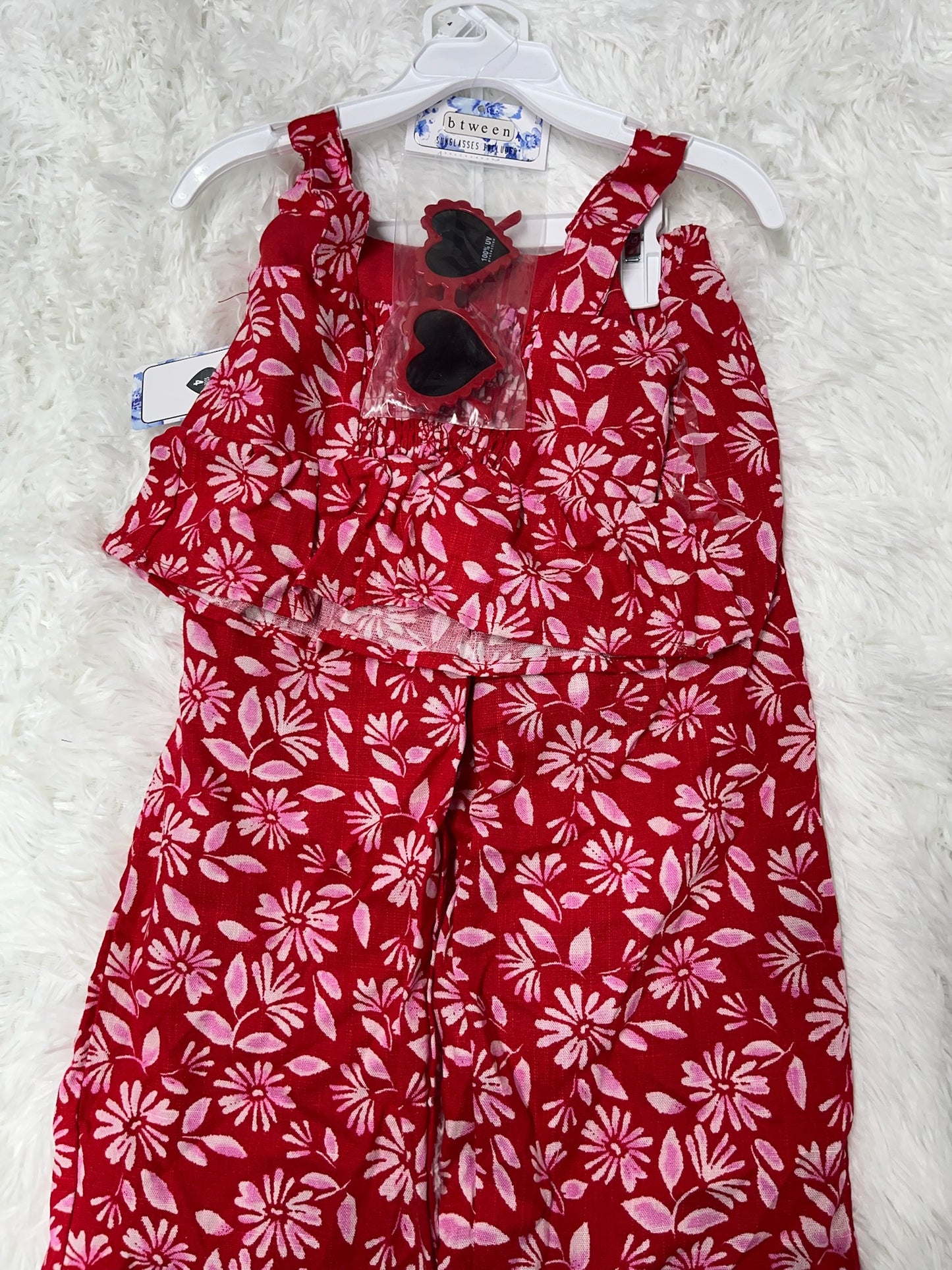 Conjunto rojo 4 años Btween