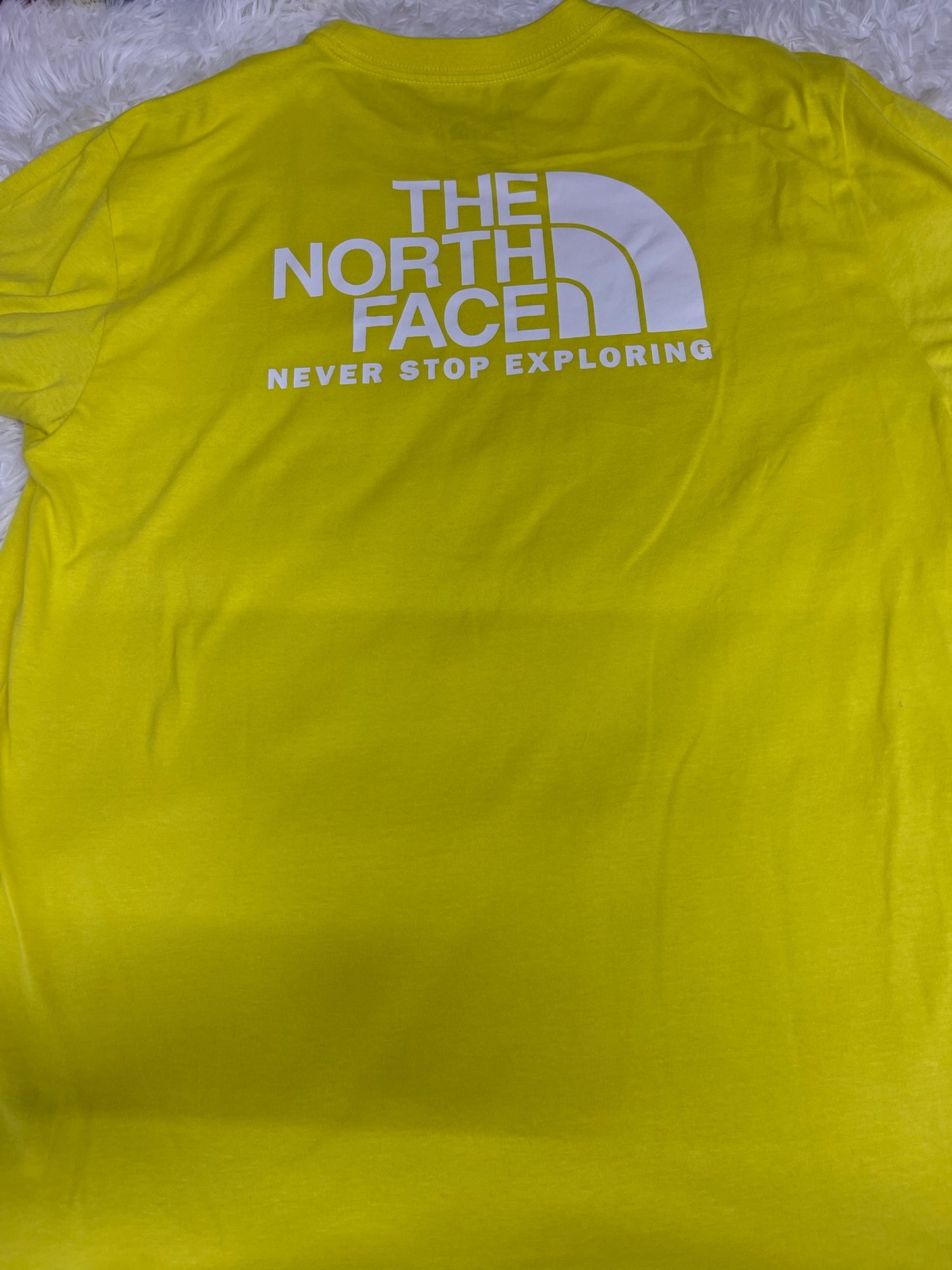 Playera amarilla M North Face