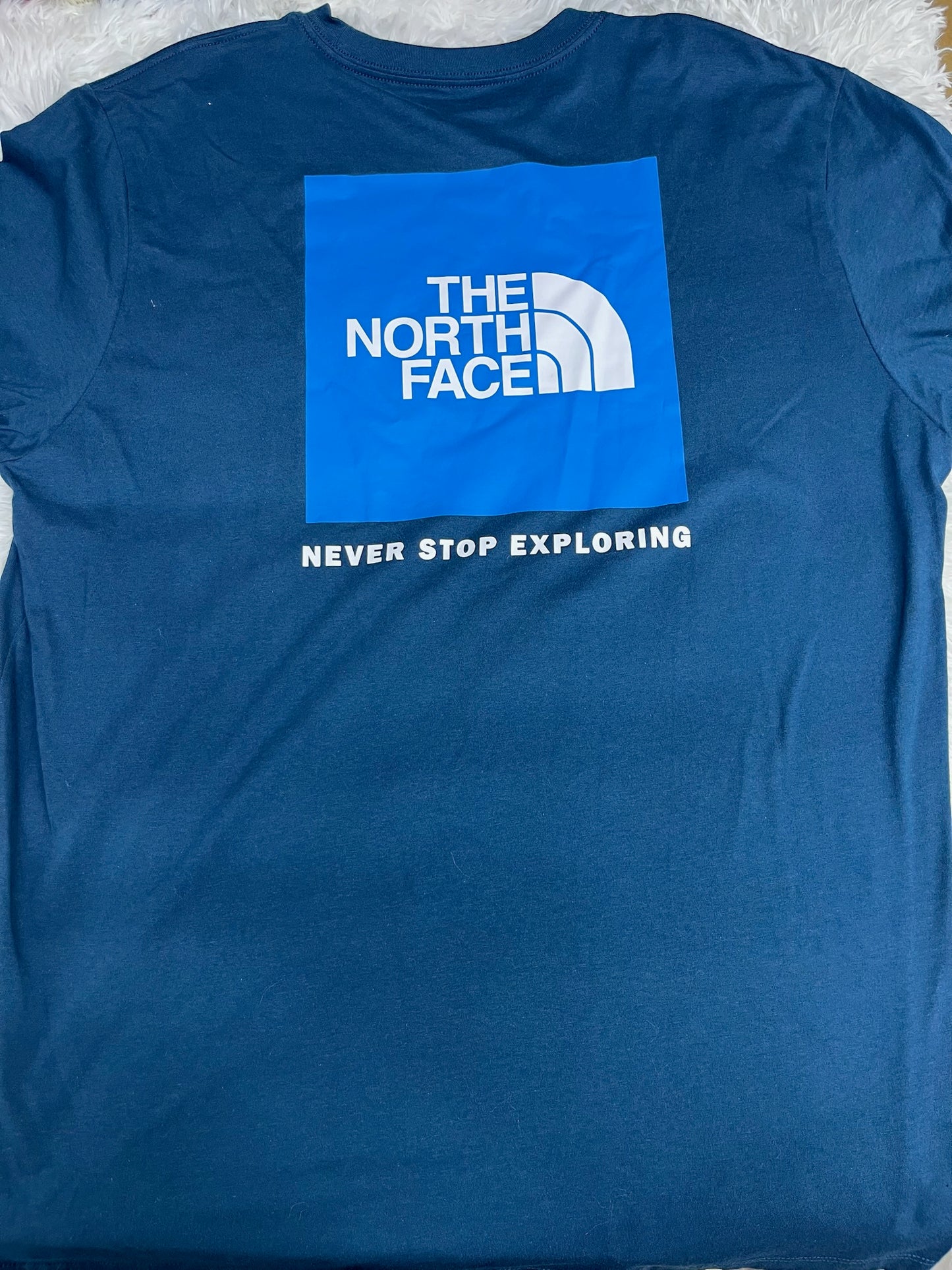 Playera azul XL North Face