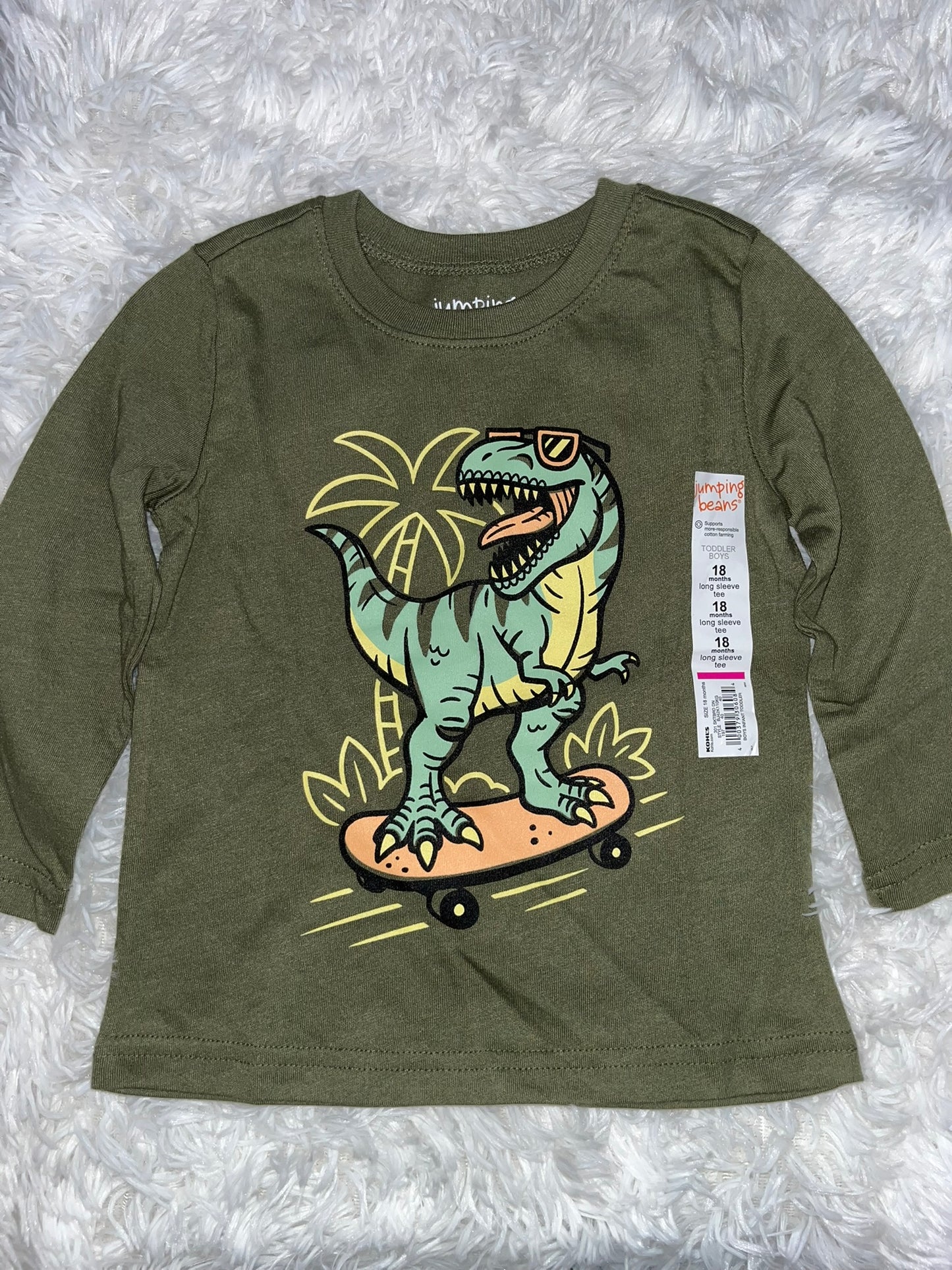 Playera Dinosaurio 18 meses Jumping beans
