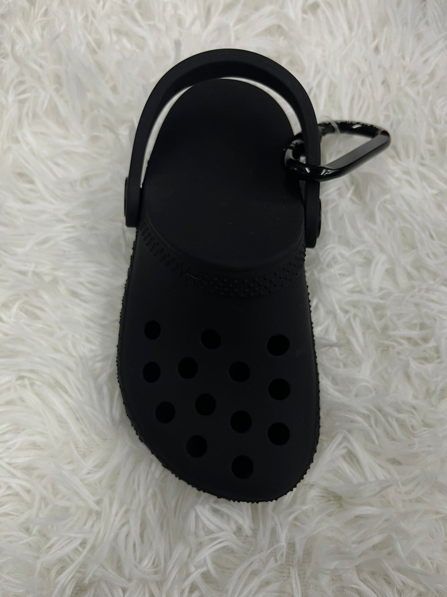 Monedero negro Crocs