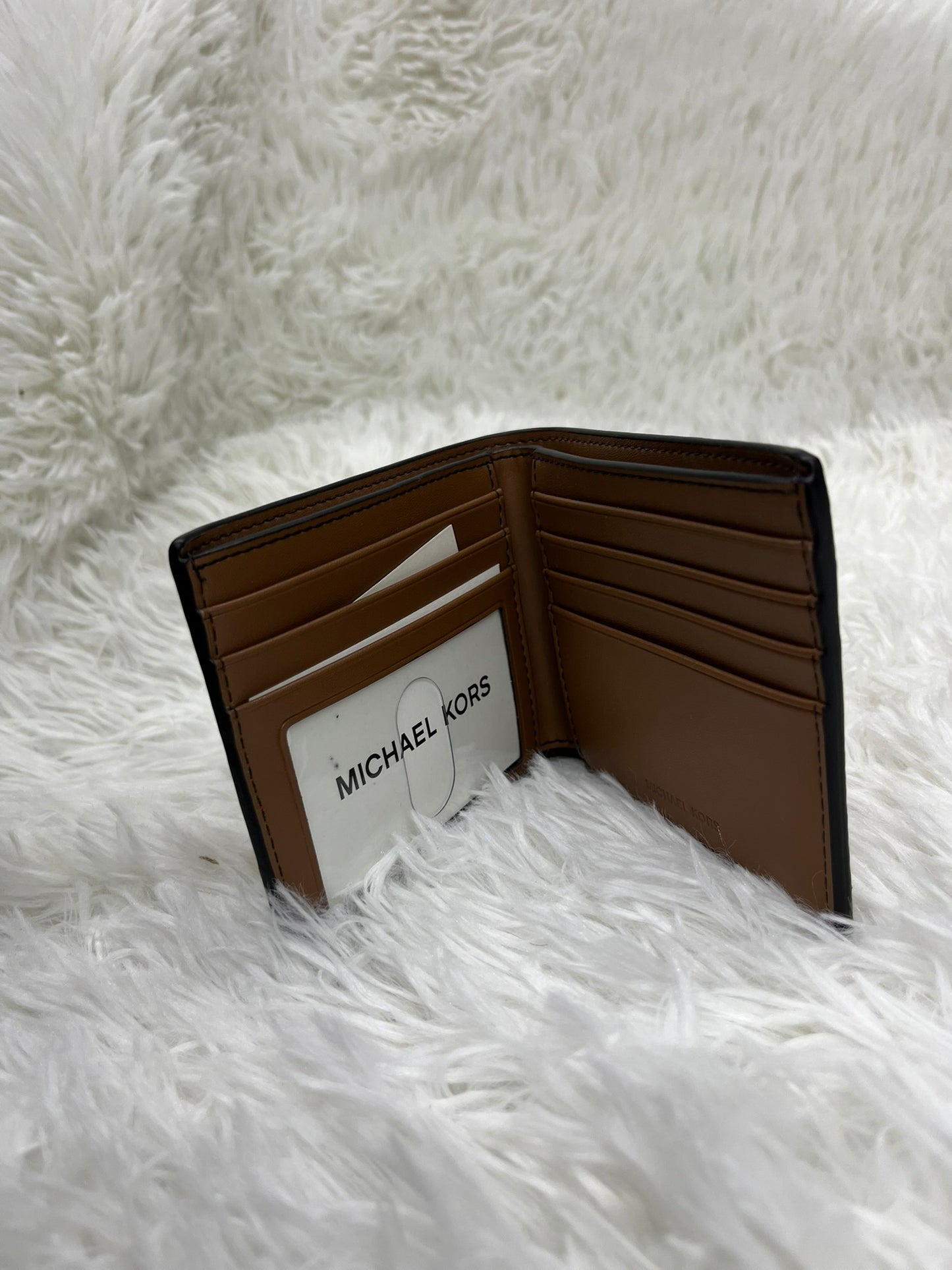 Cartera café Michael kors