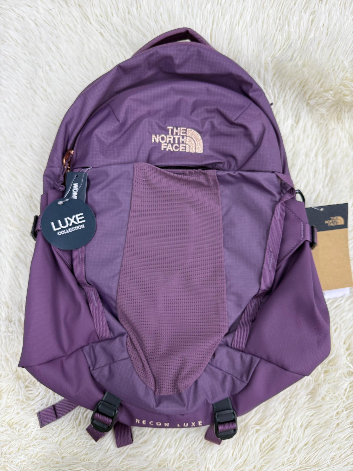 Mochila morada North face