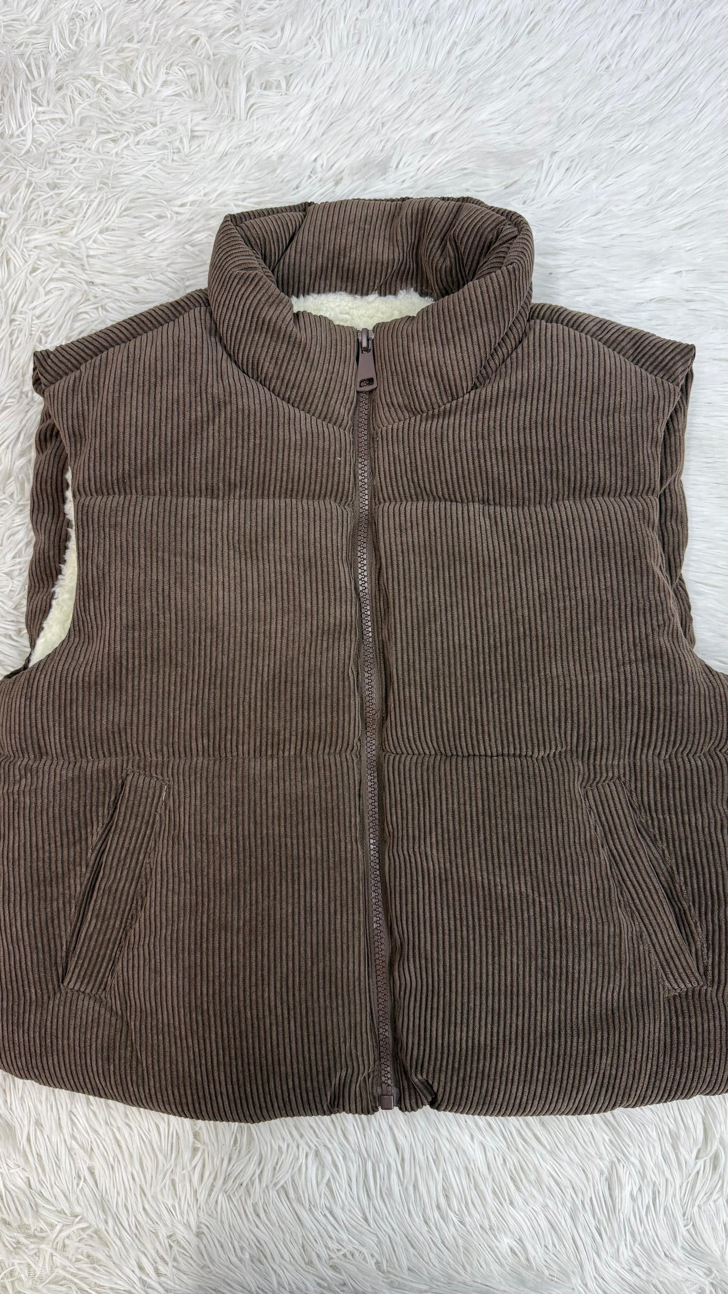 Chaleco café M CISONO