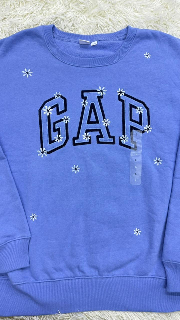 Sudadera azul L GAP