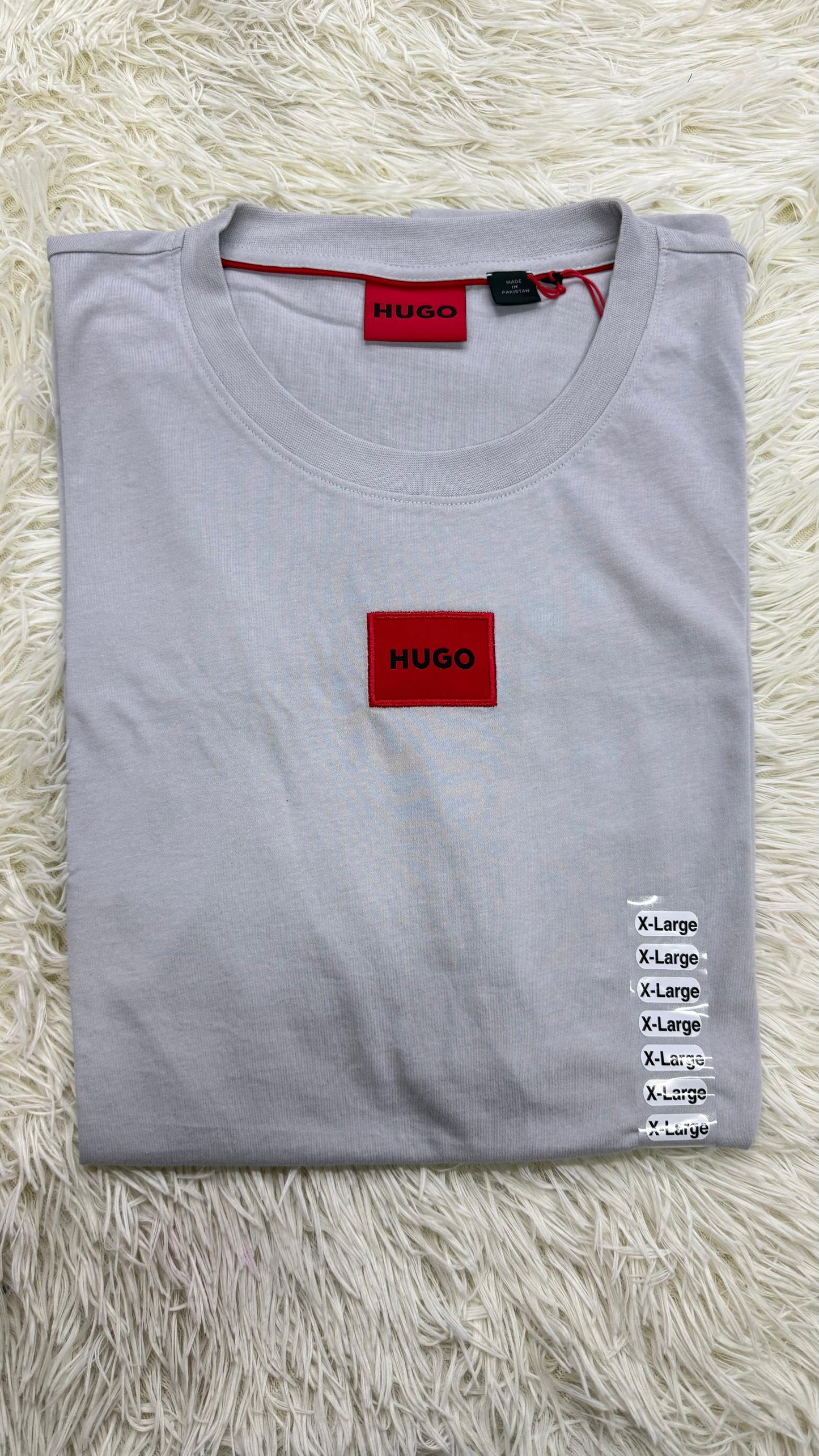 Playera gris XL Hugo