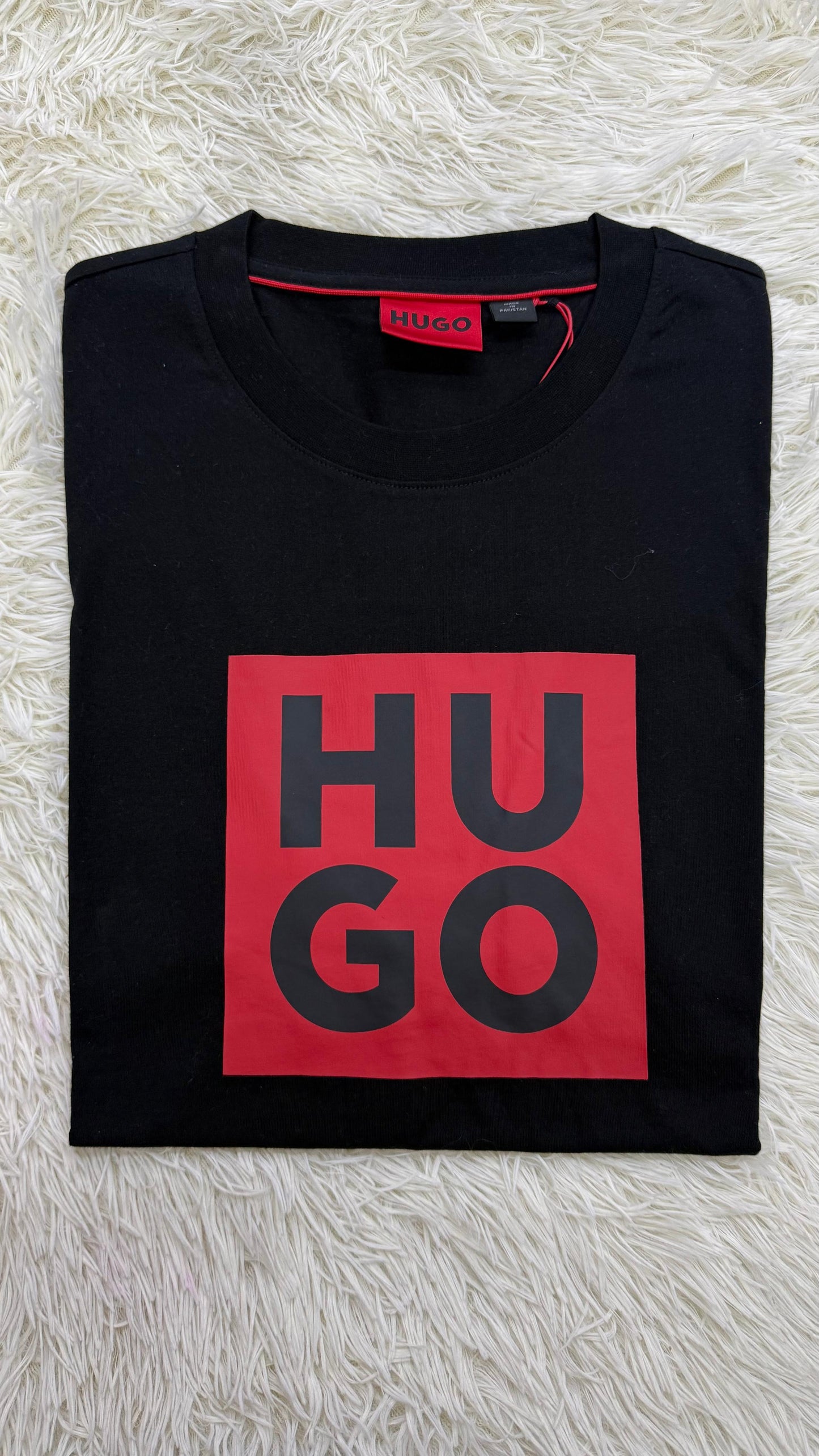 Playera negra XL Hugo