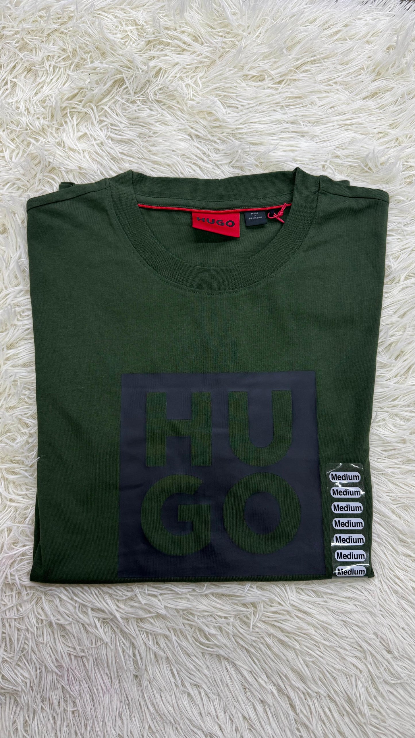 Playera verde M Hugo