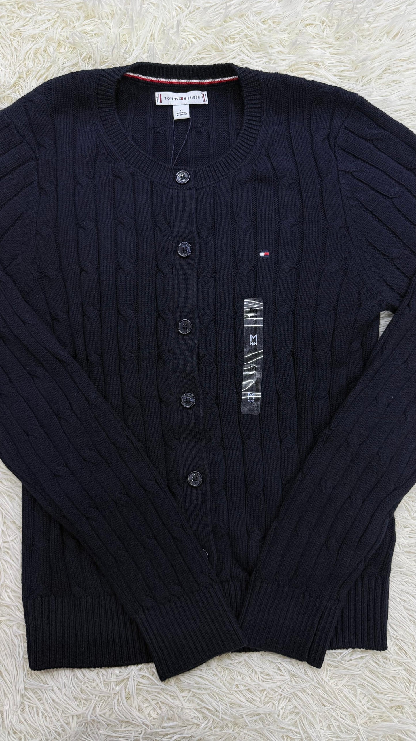 Sueter azul M Tommy hilfiger