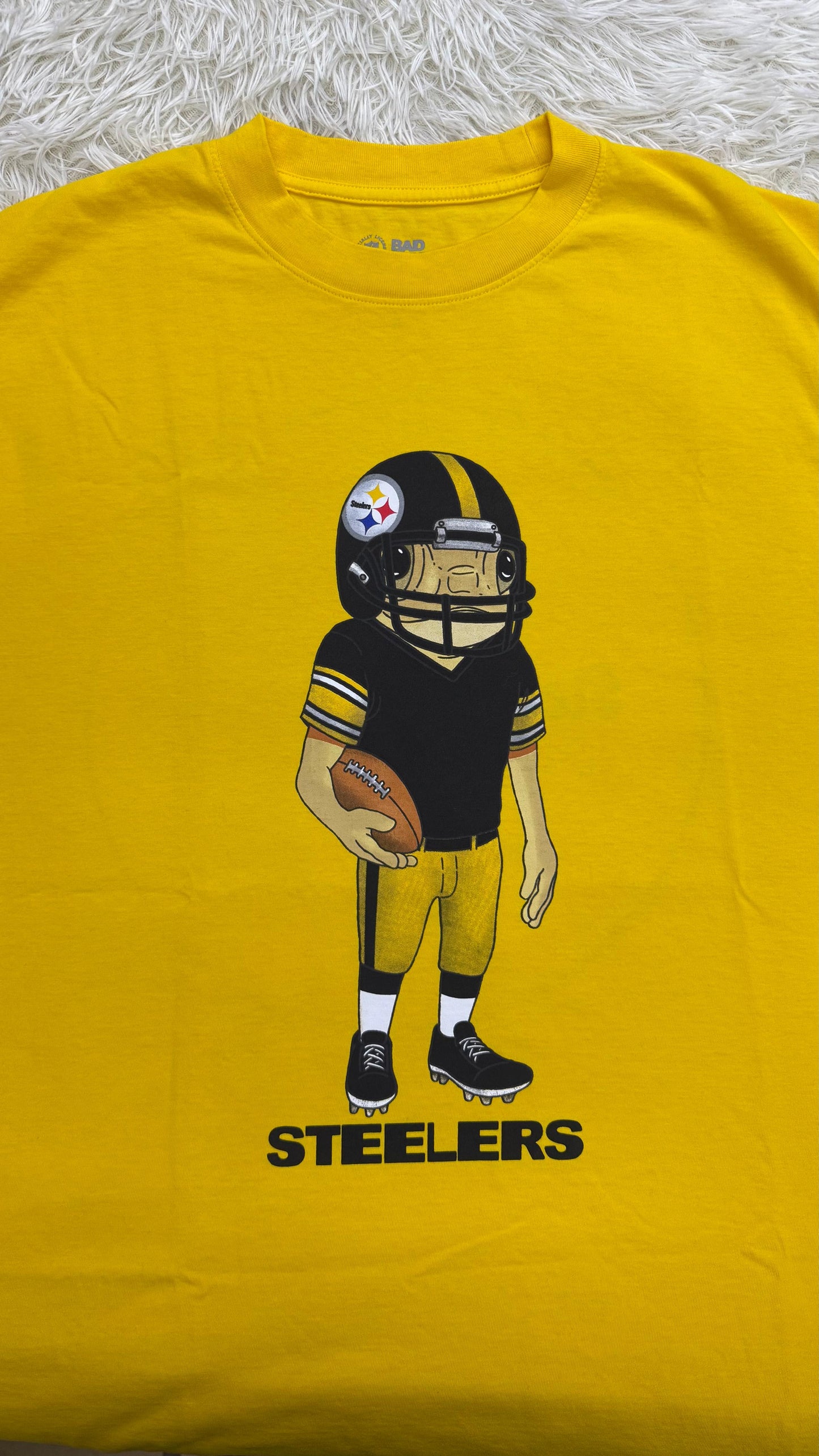 Playera hueso L NFL x Bad Bunny