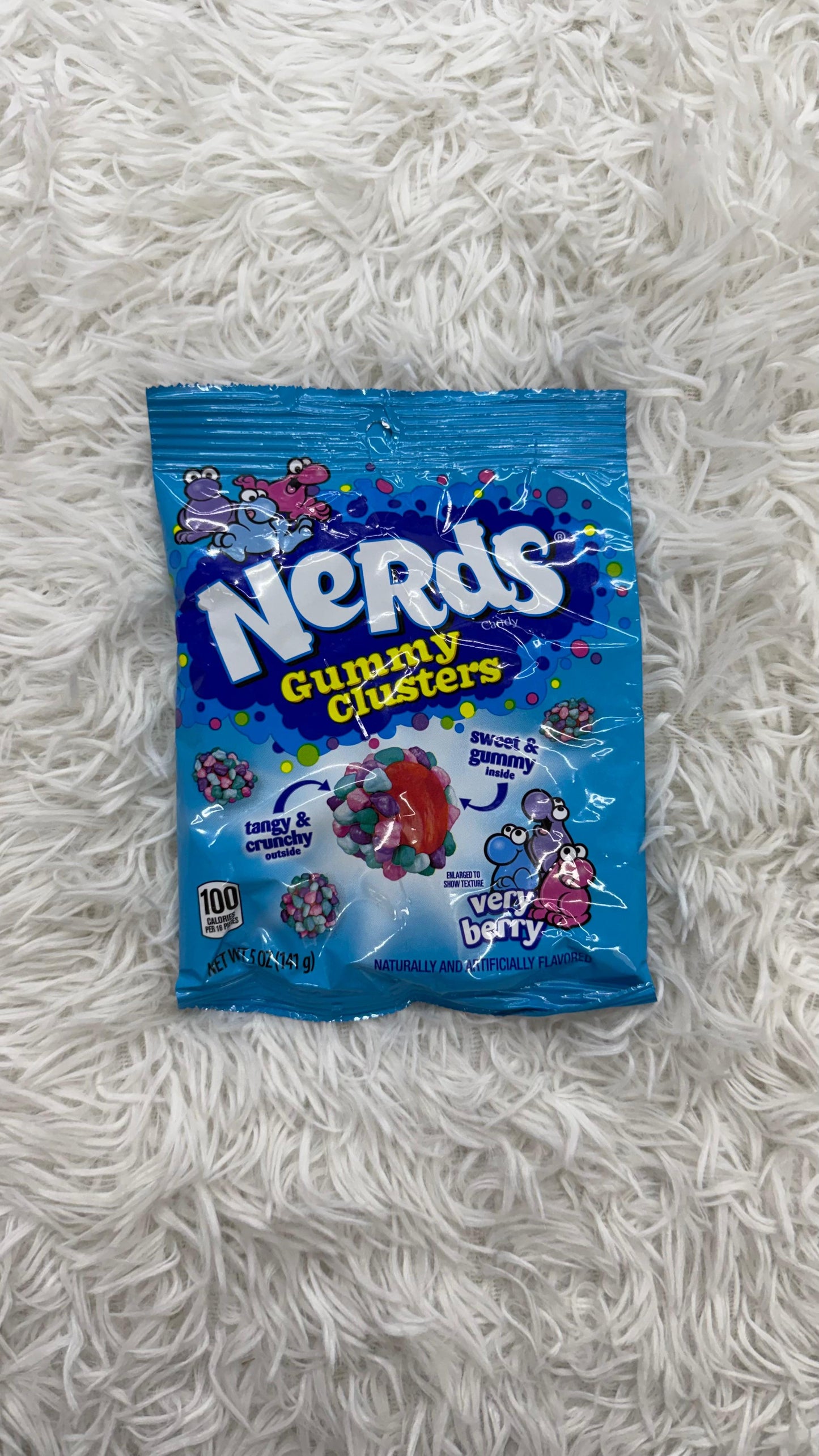 Gummy clusters Nerds
