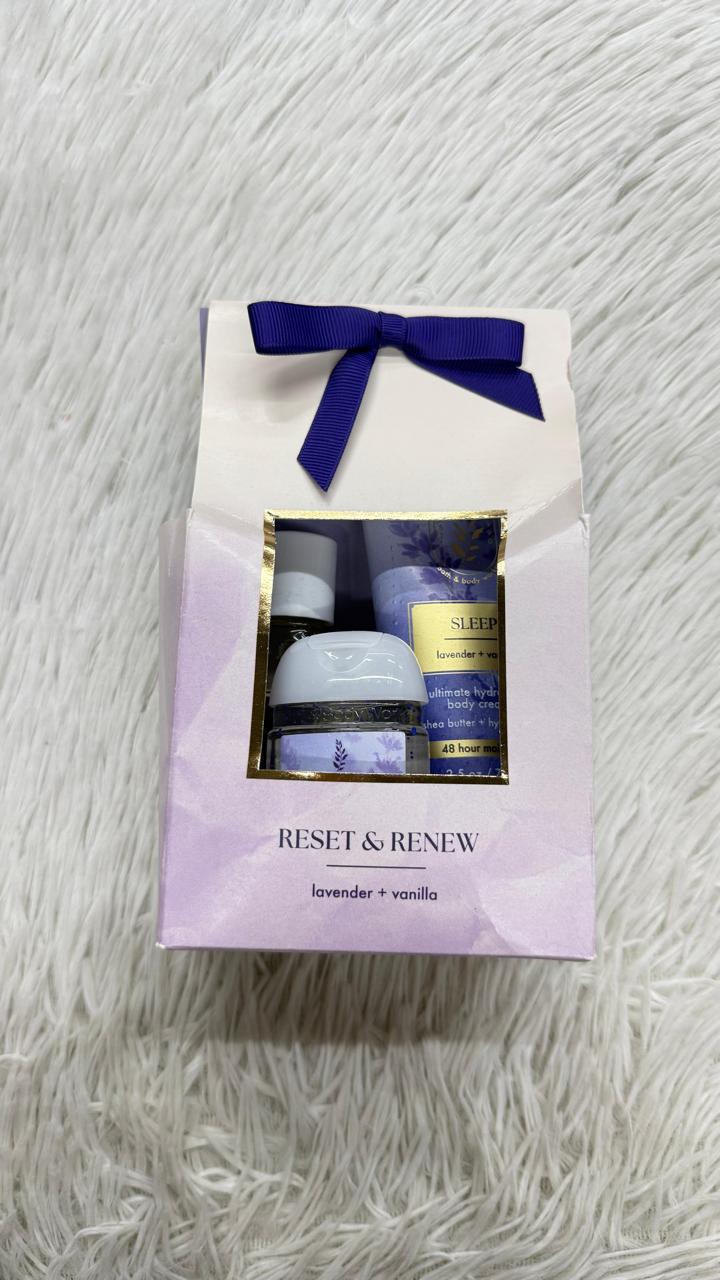 Paquete Reset & renew Bath & Body works