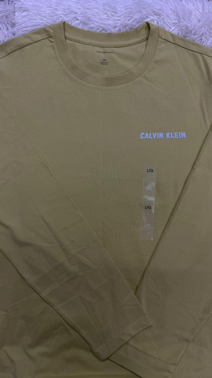 Playera mostaza L Columbia